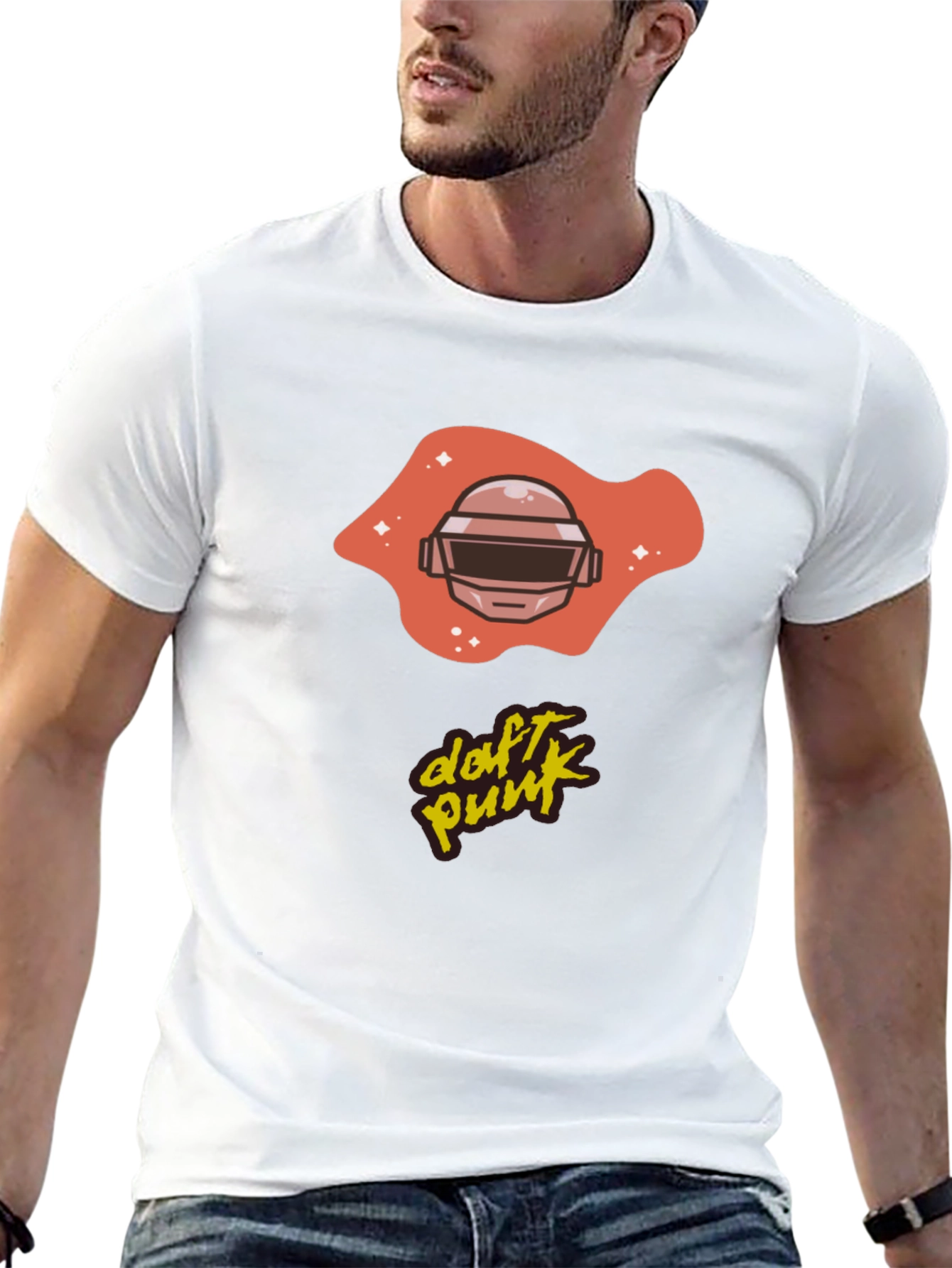 Daft Punk Graphic T-Shirt - Music Fan Apparel