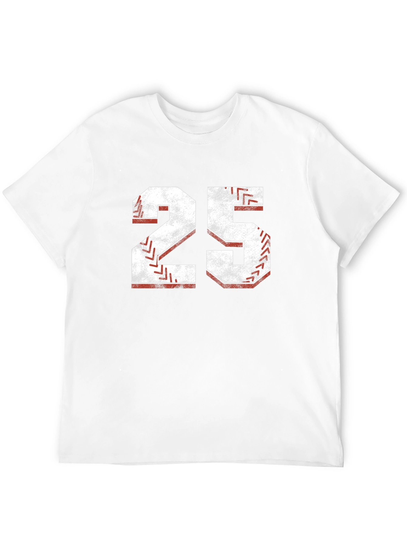 Baseball Number 25 Graphic T-Shirt