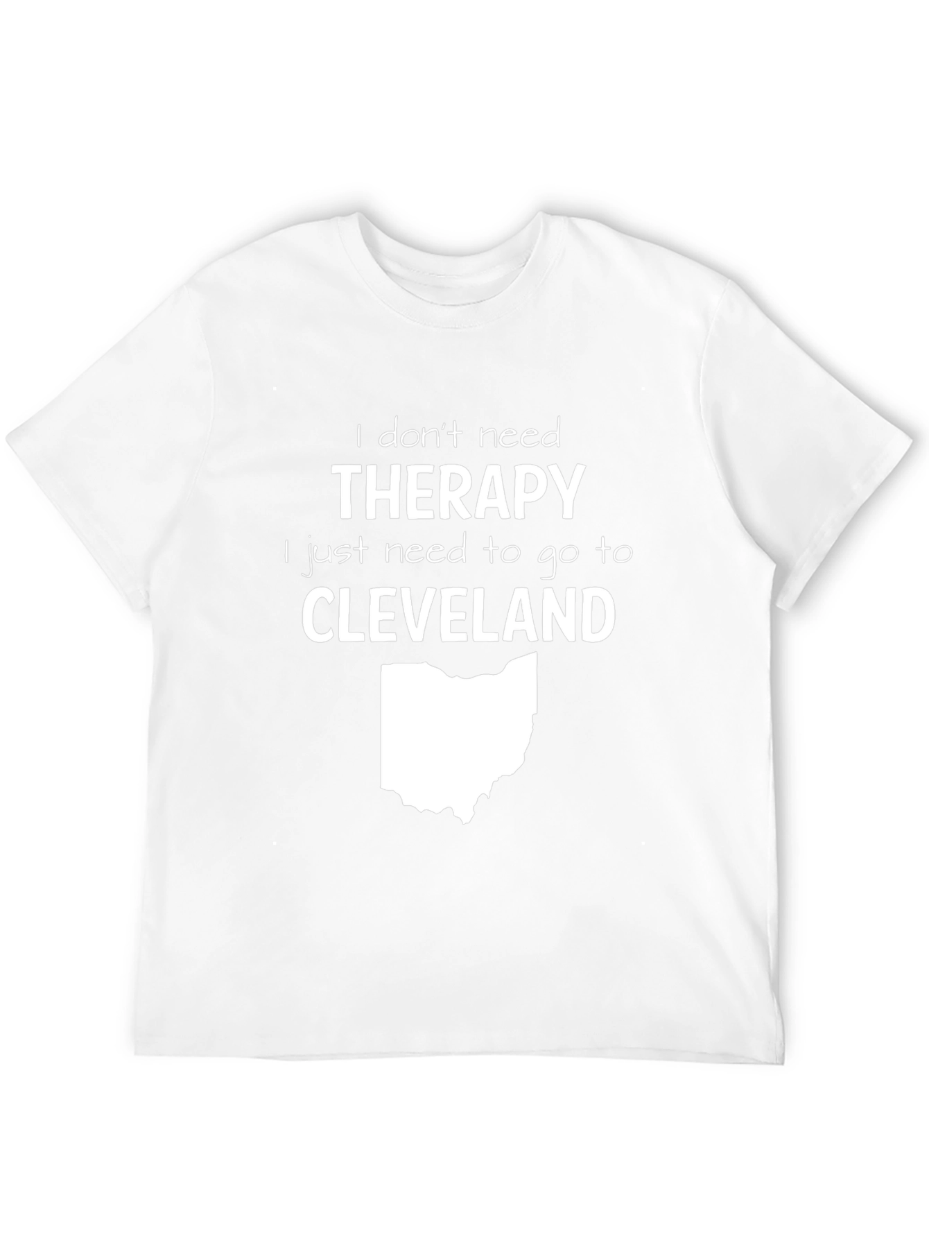 Cleveland Therapy T-Shirt - Ohio Map