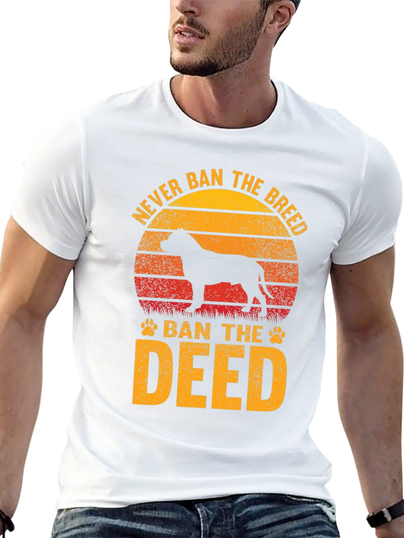 Never Ban the Breed Pitbull T-Shirt