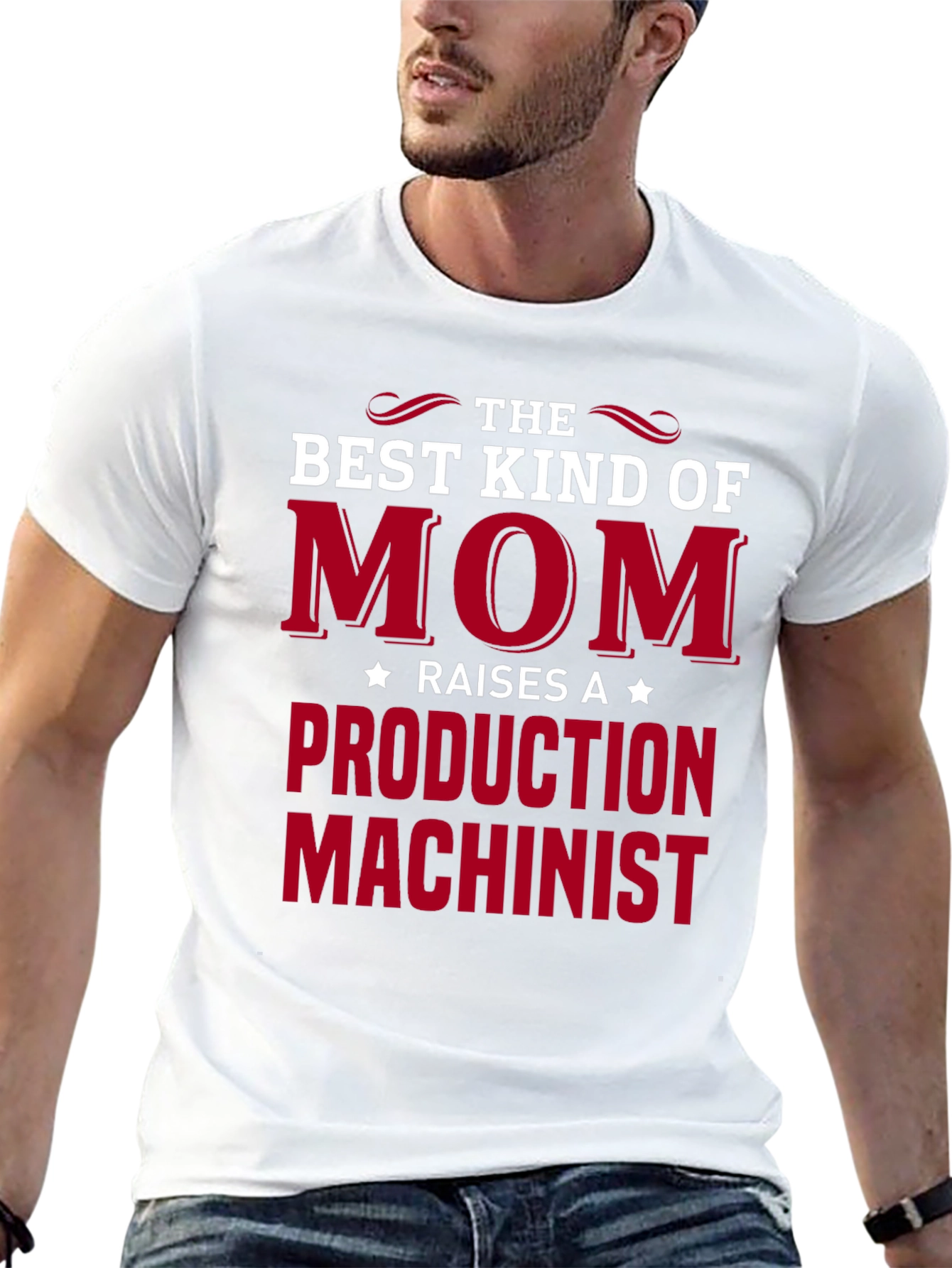 Best Kind of Mom Production Machinist T-Shirt
