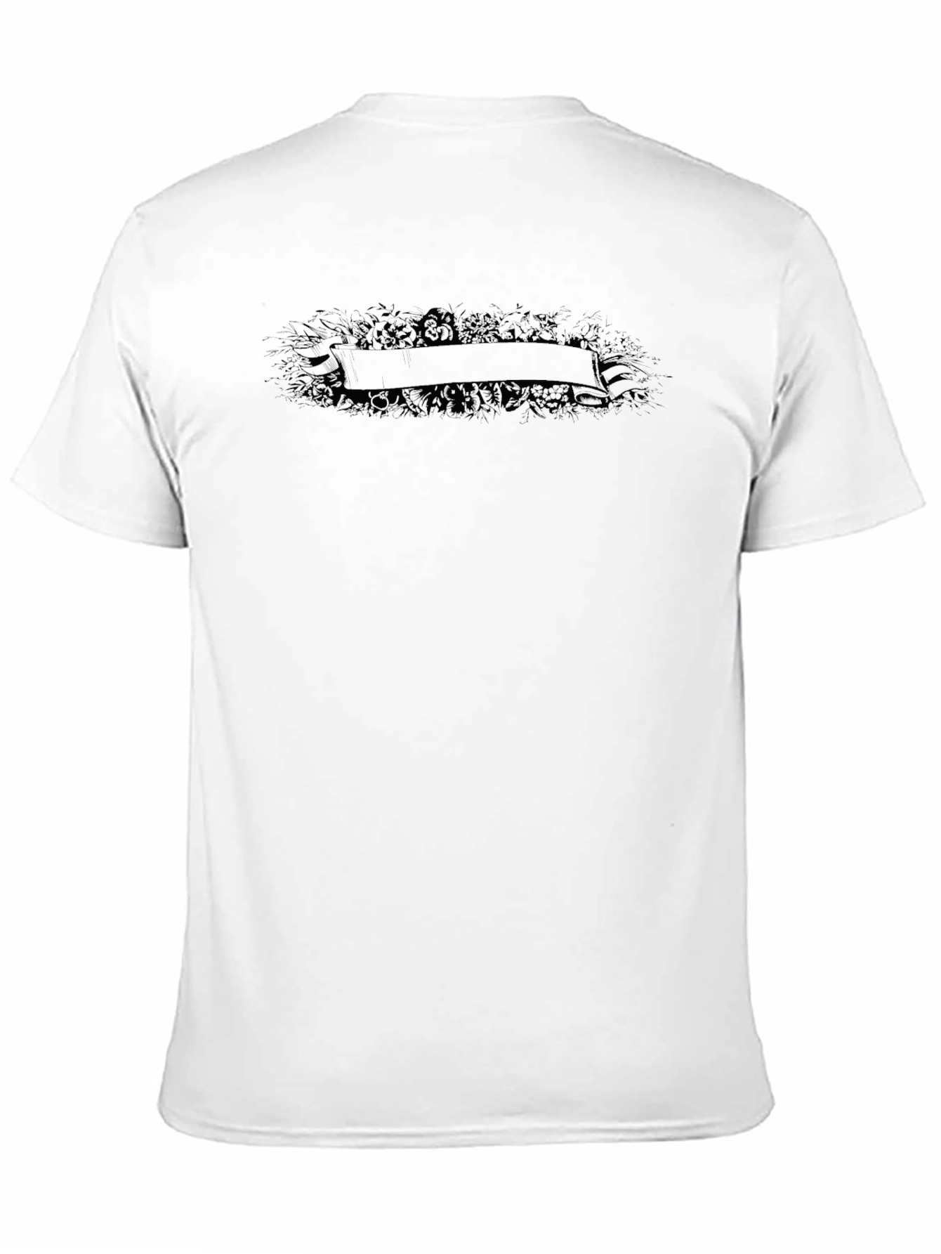 Mens Black Graphic Tee - Stylish & Comfortable