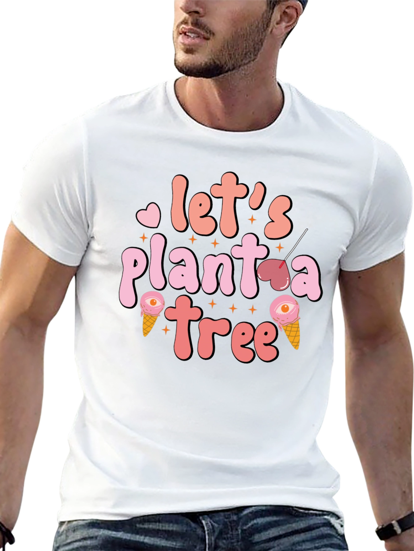 Lets Plant a Tree Graphic Tee
