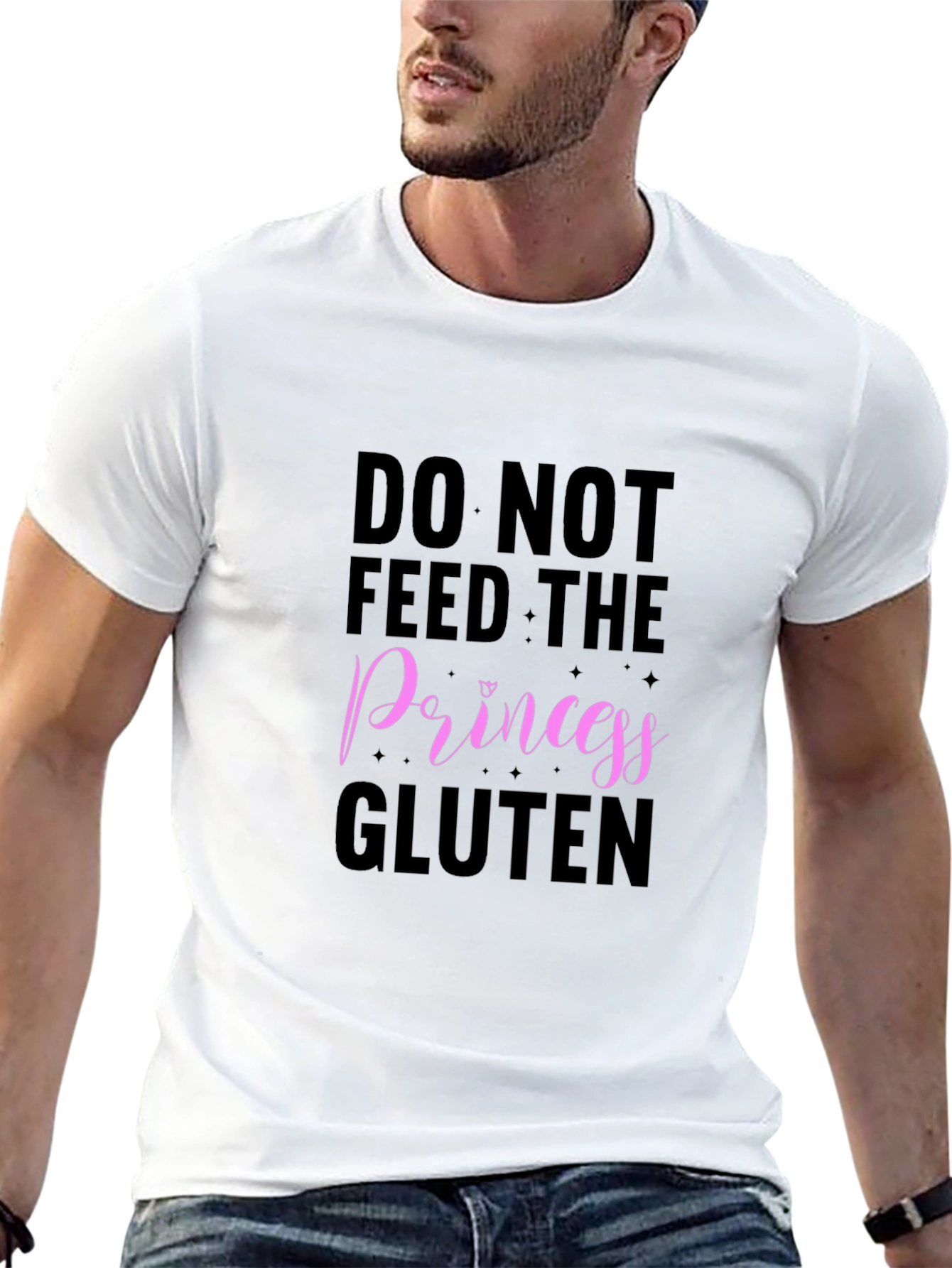 Do Not Feed the Princess Gluten T-Shirt