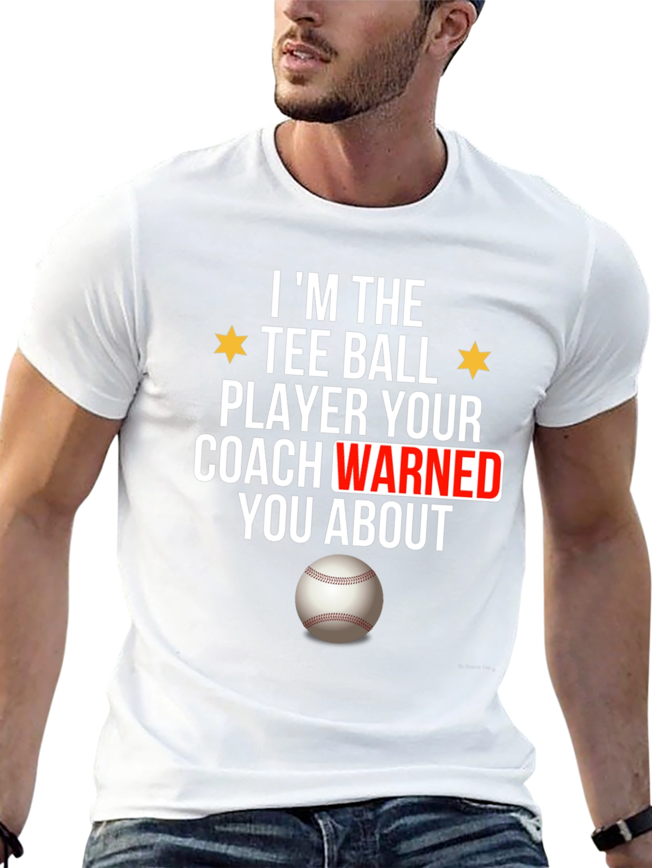 Tee Ball Player Funny Graphic T-Shirt
