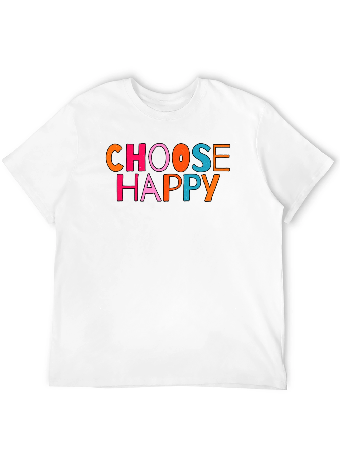 Choose Happy Graphic Tee - Black