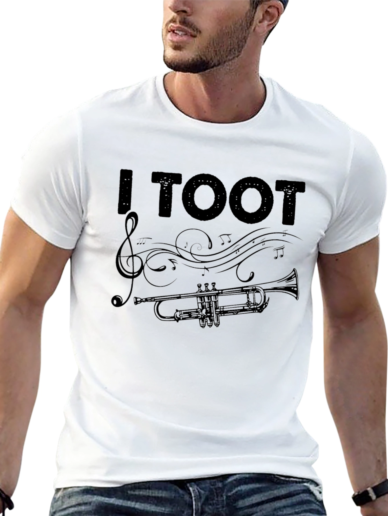 I Toot Trumpet Graphic T-Shirt