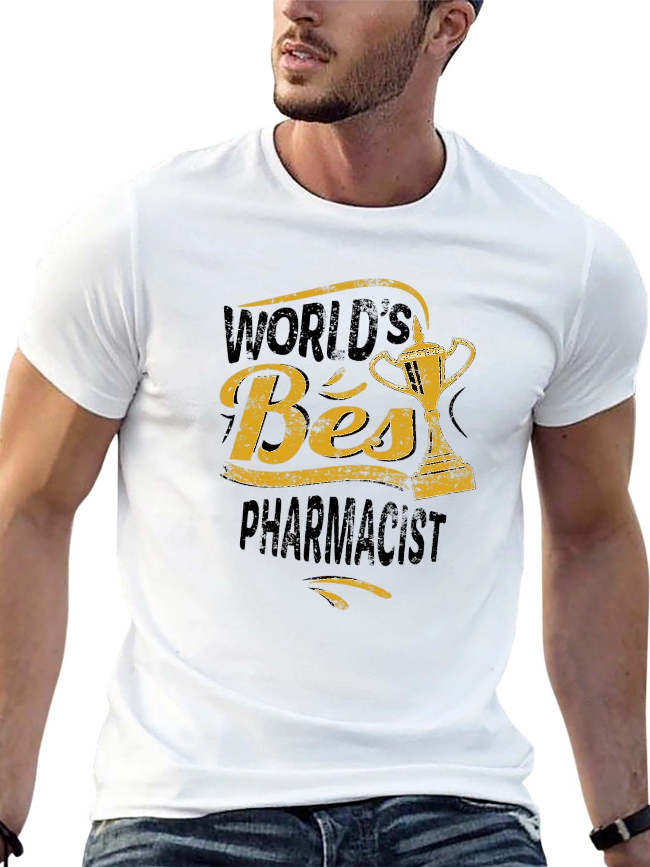 Worlds Best Pharmacist Graphic T-Shirt