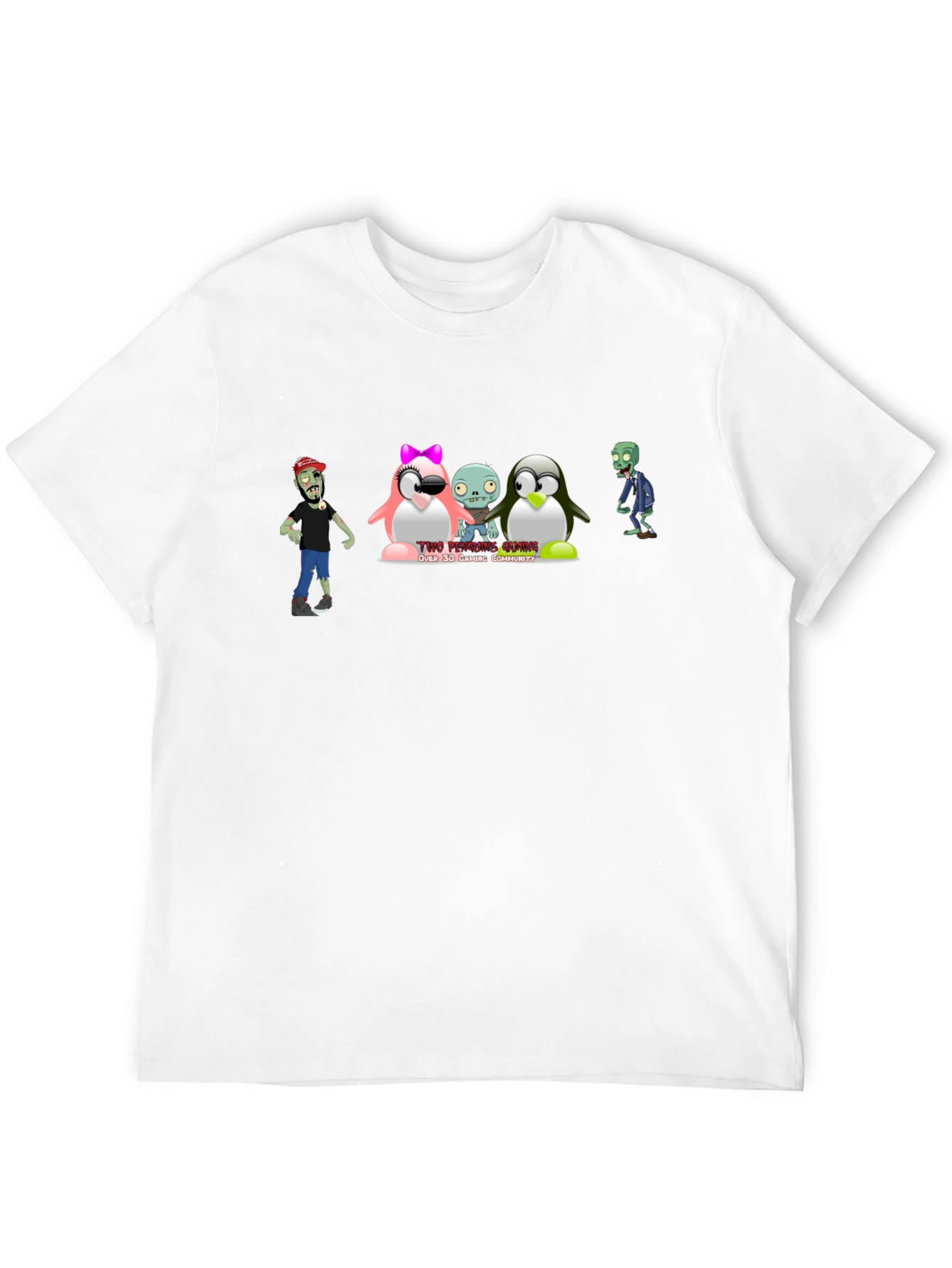 Zombie Penguin Graphic Tee
