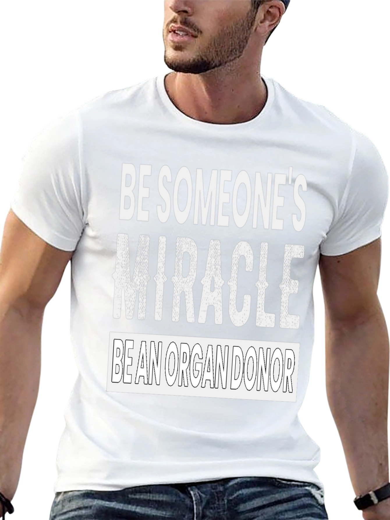 Be Someones Miracle Organ Donor Graphic Tee