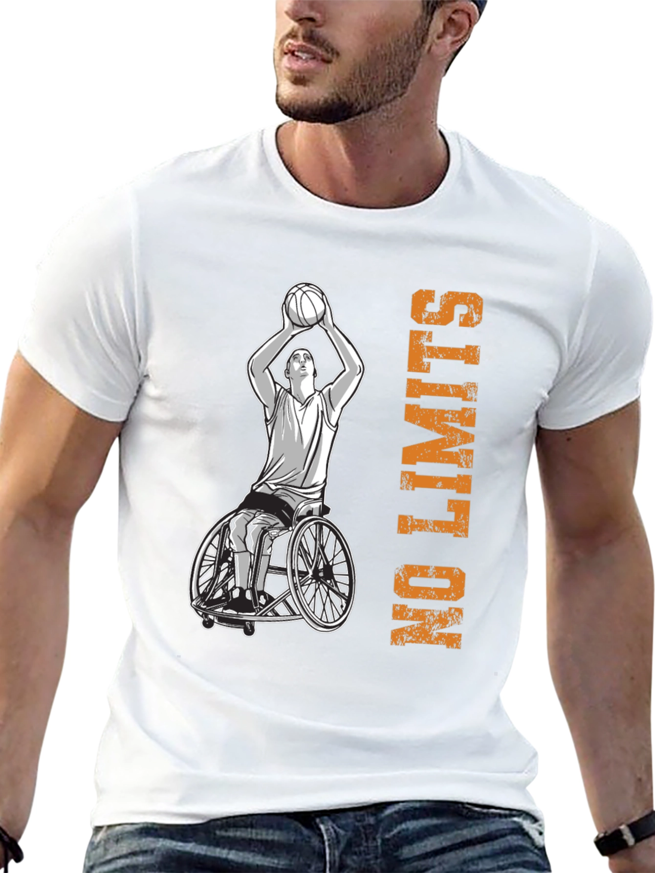 Adaptive Athlete T-Shirt | No Limits