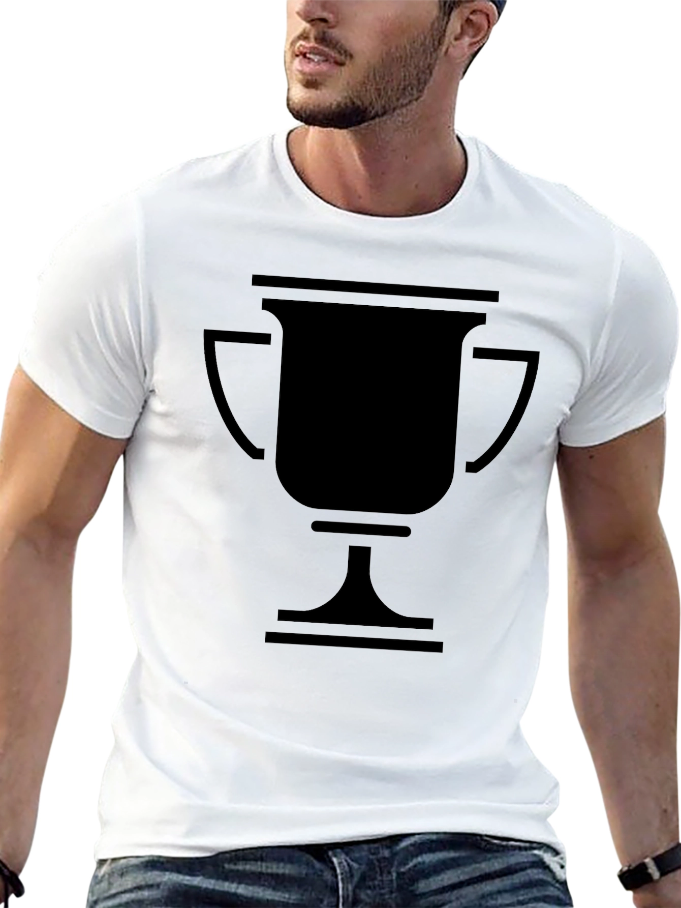 Black Trophy Graphic T-Shirt