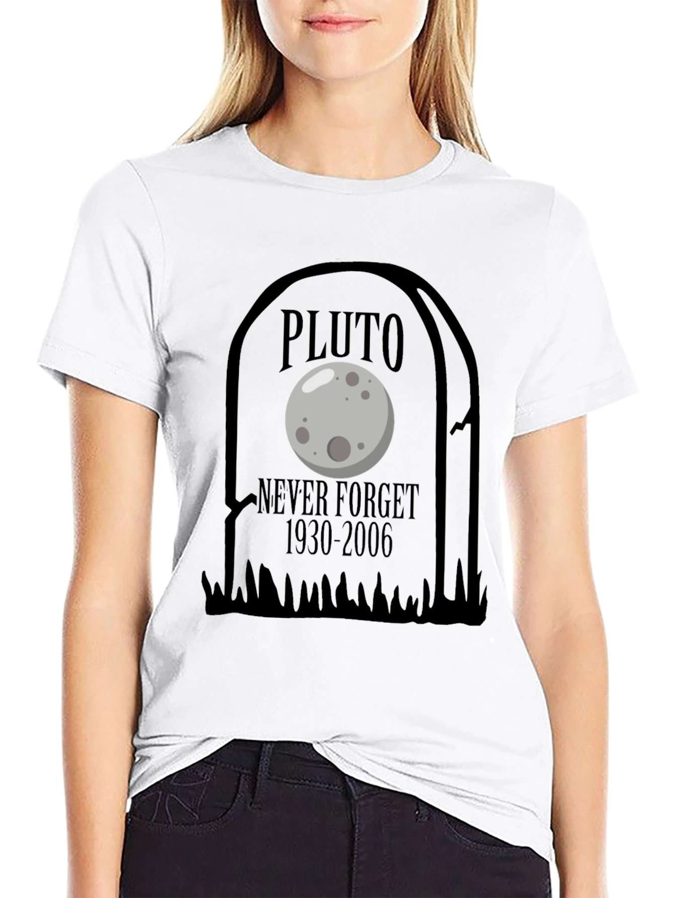 Pluto Never Forget Graphic Tee