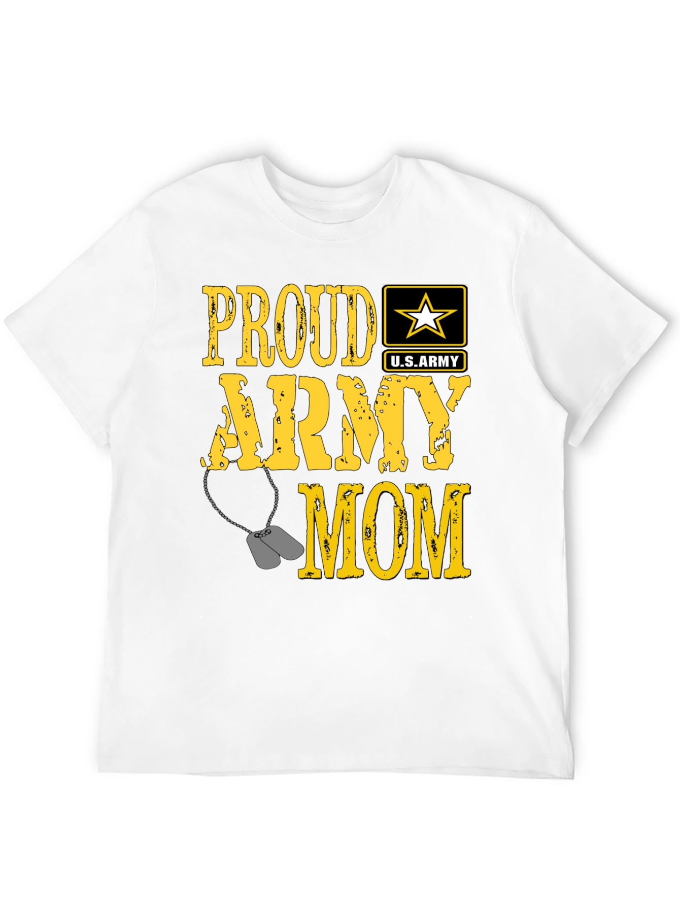 Proud Army Mom Graphic T-Shirt