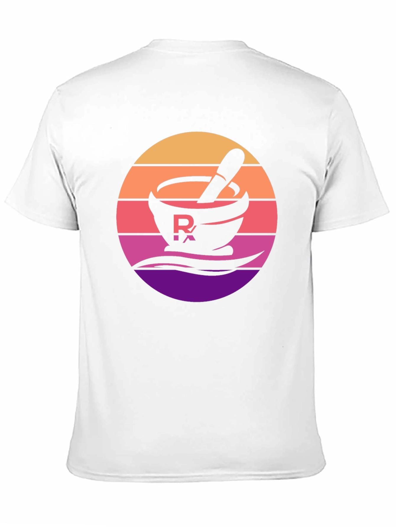 Retro Pharmacy T-Shirt - Mortar and Pestle Design