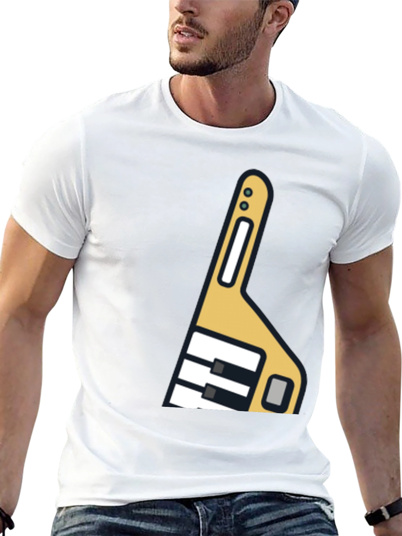 Adjustable Wrench Graphic Tee - Black