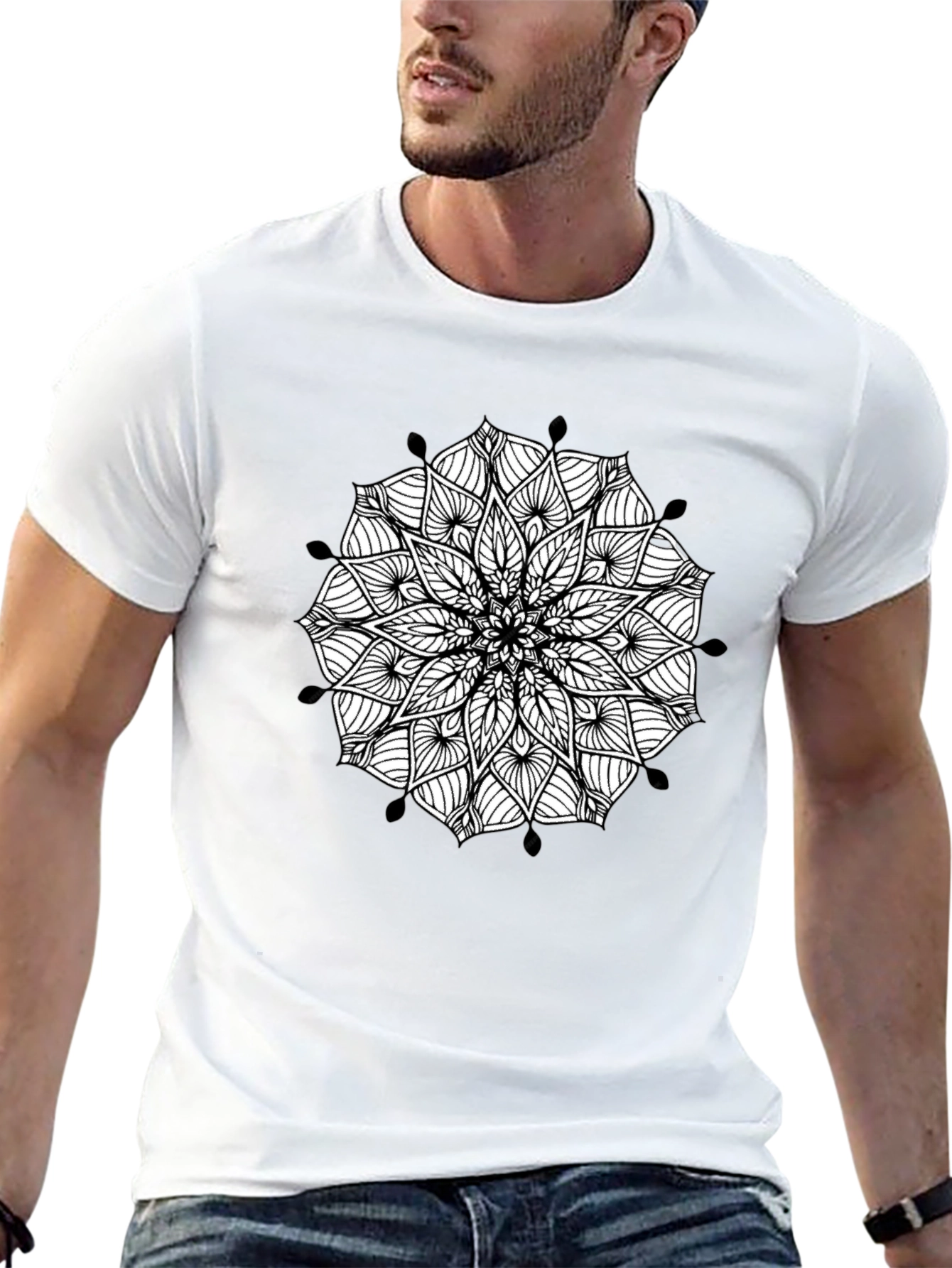Mandala Graphic Tee - Stylish Comfort