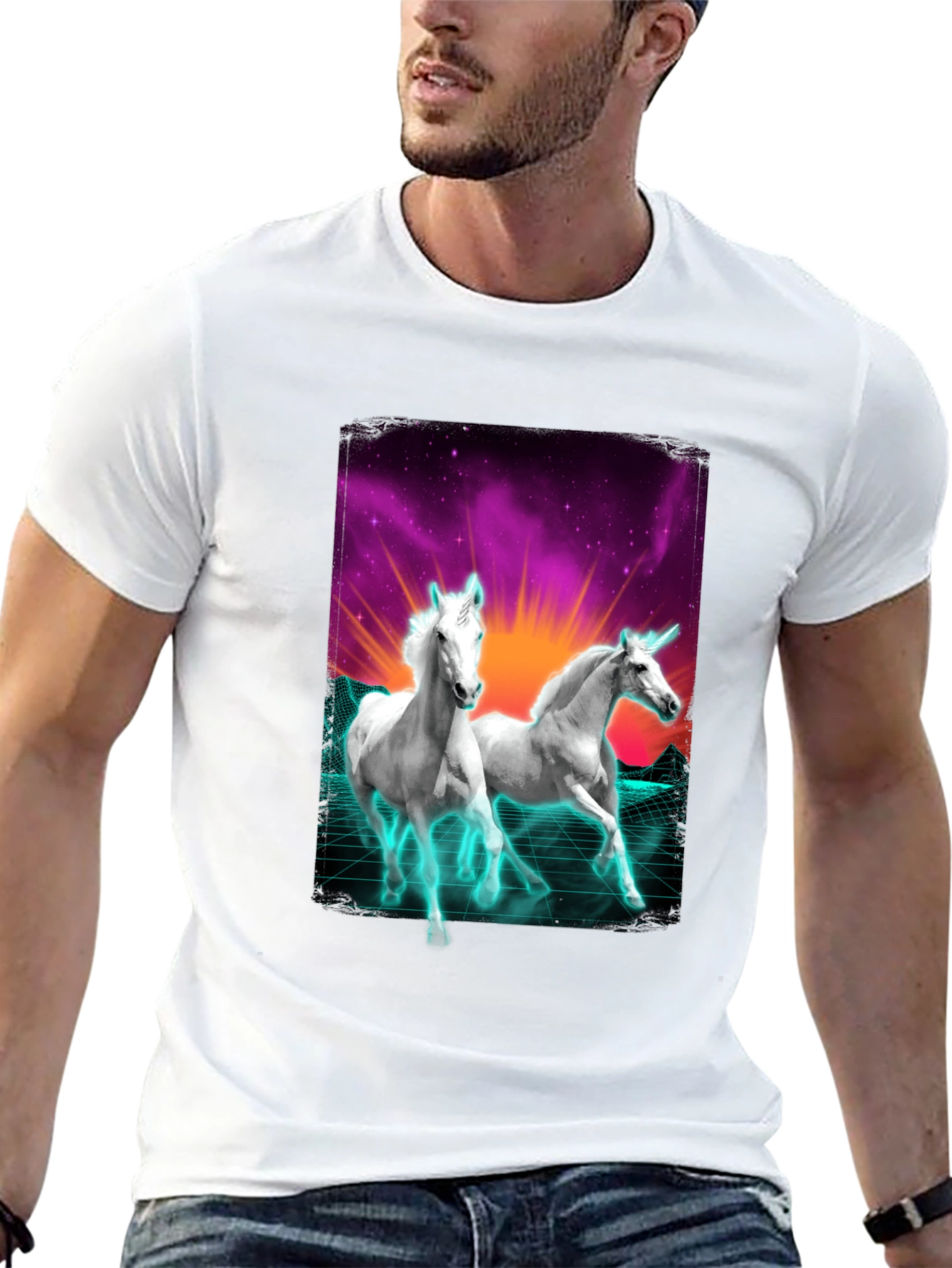 Unicorn Retro T-Shirt