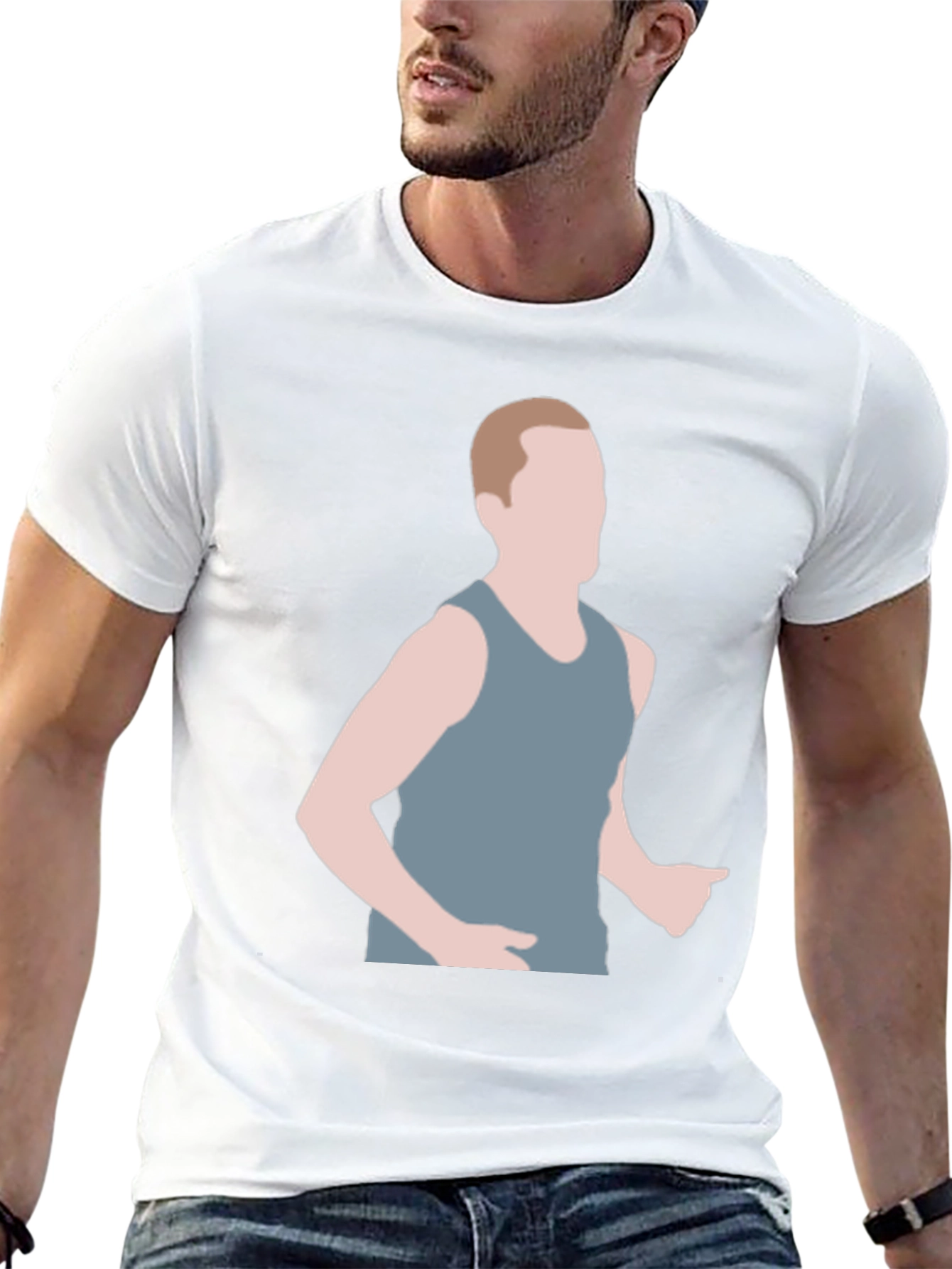 Graphic Tee - Man Silhouette