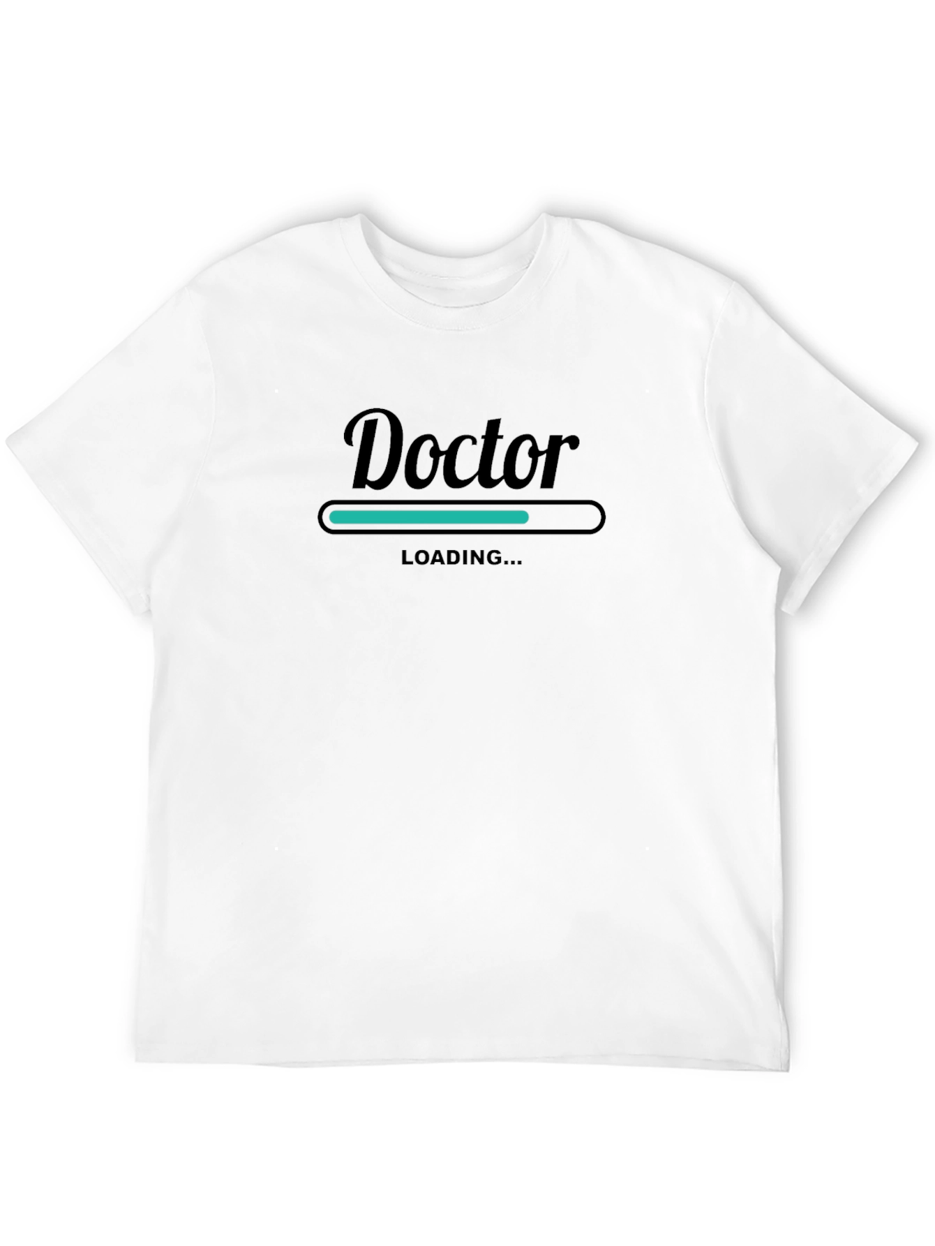 Doctor Loading Black T-Shirt - Future Medical Professional