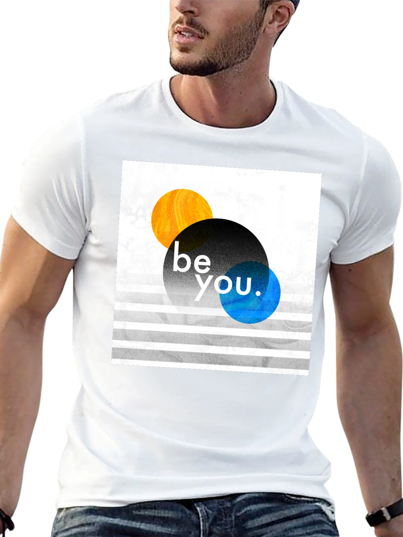 Be You Graphic Tee - Stylish Modern Design