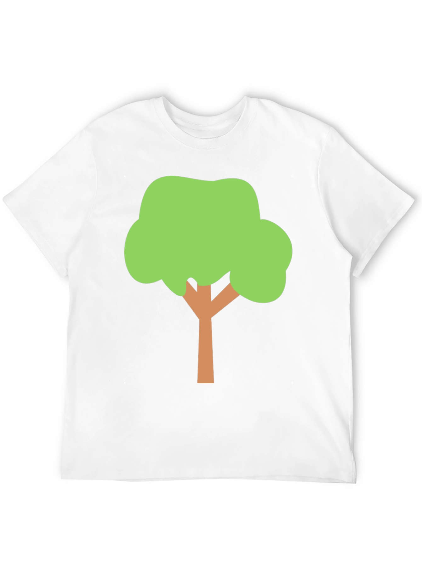 Fun Tree Graphic Tee - Black Cotton Blend
