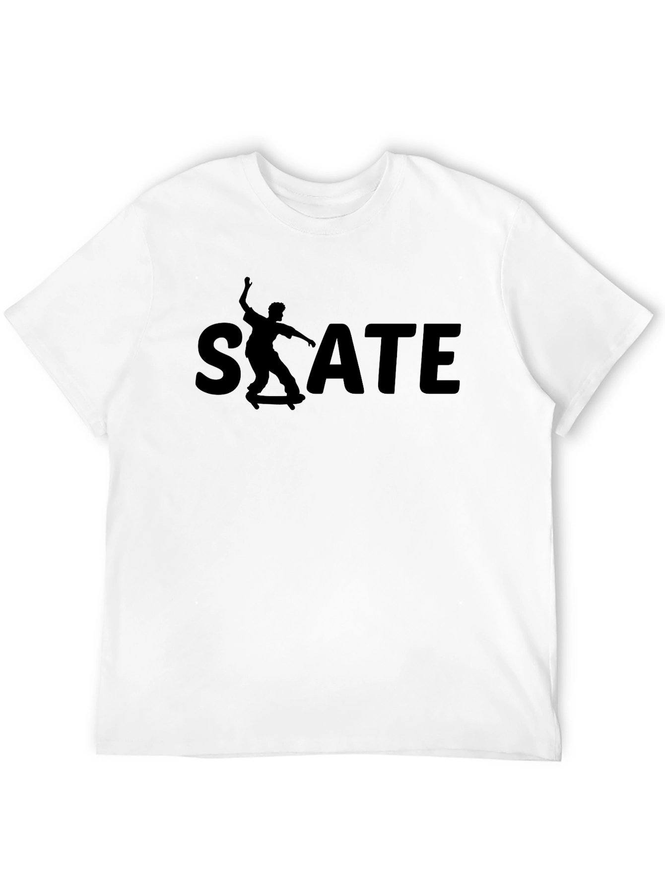 Skate T-Shirt - Mens Black Graphic Tee
