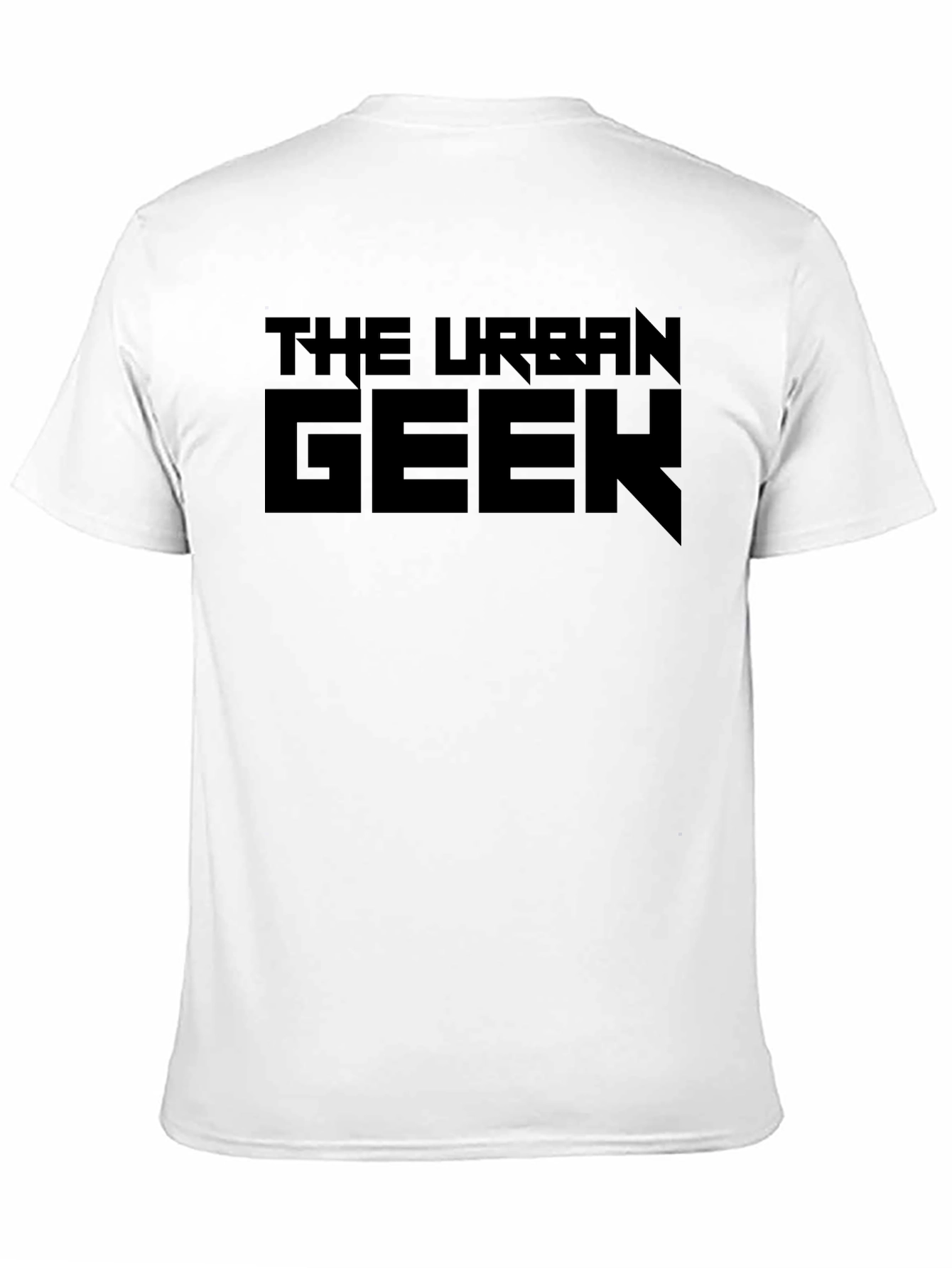 The Urban Geek Graphic T-Shirt - Stylish Black Tee