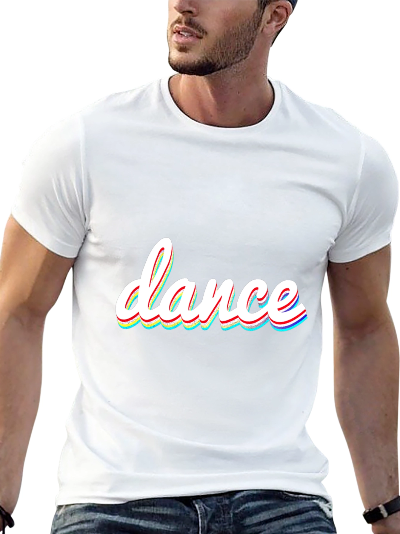 Dance Graphic Black T-Shirt