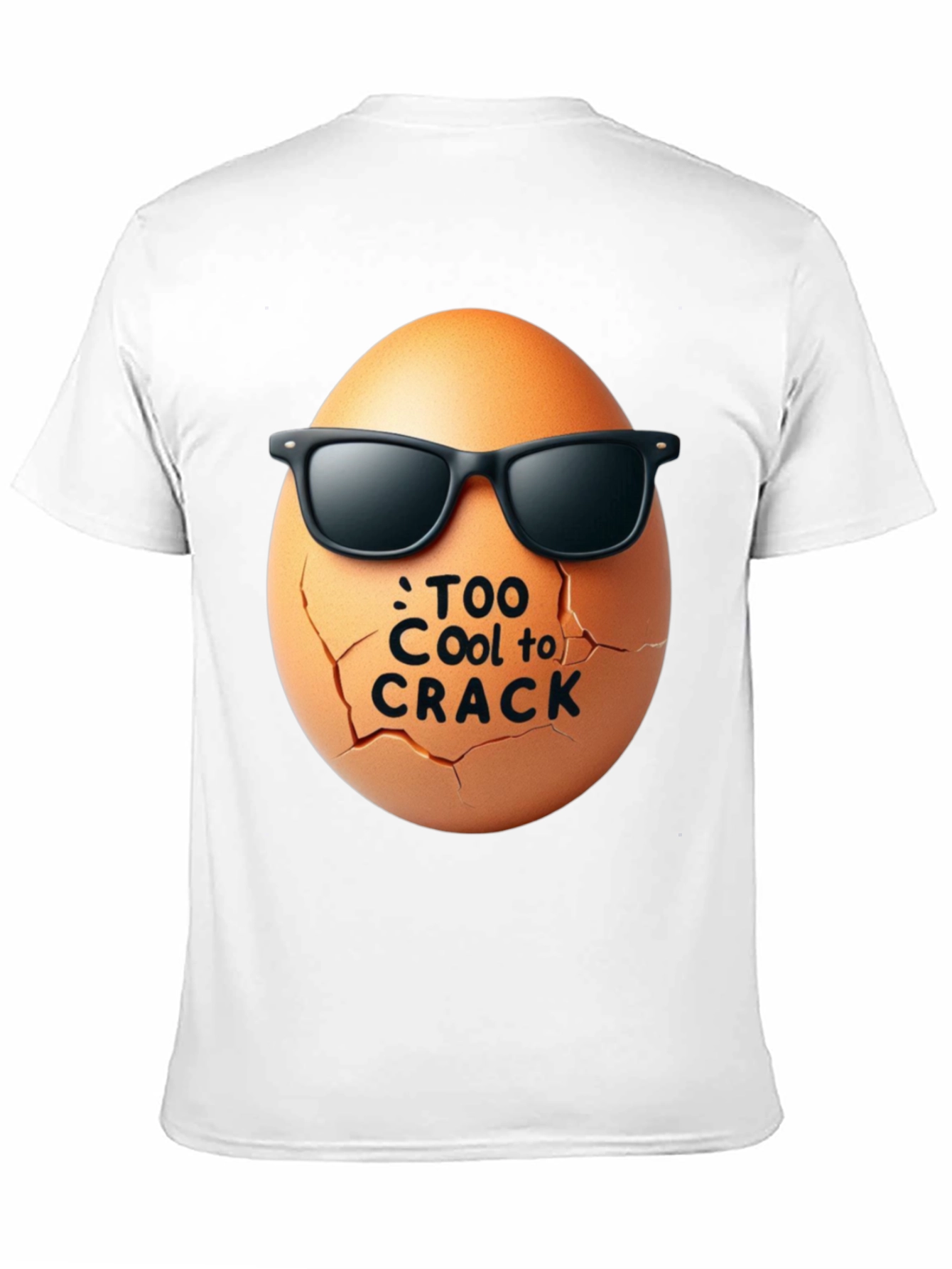 Cool Egg Graphic Tee - Too Cool to Crack