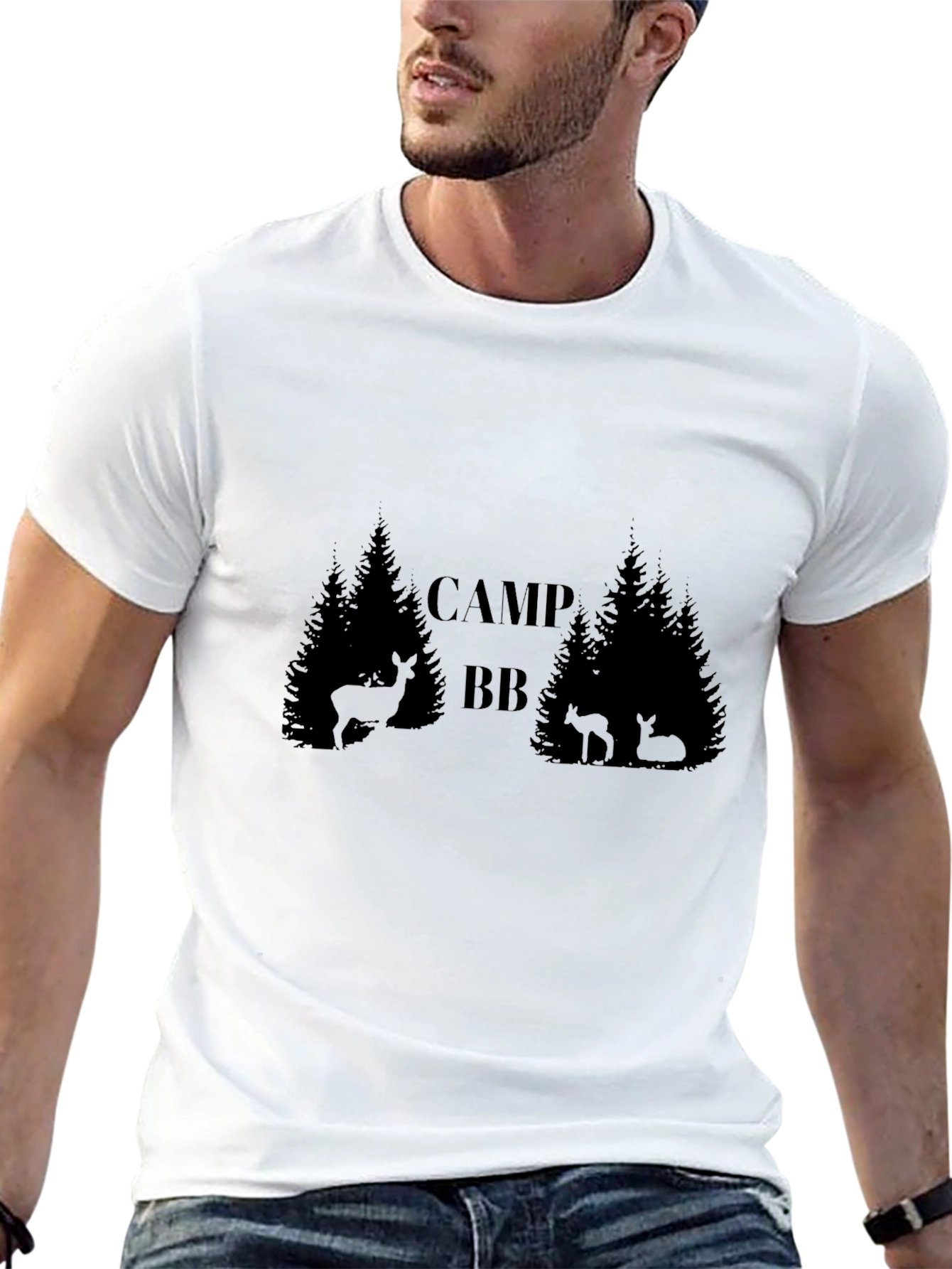 Camp BB T-Shirt - Nature Inspired Graphic Tee