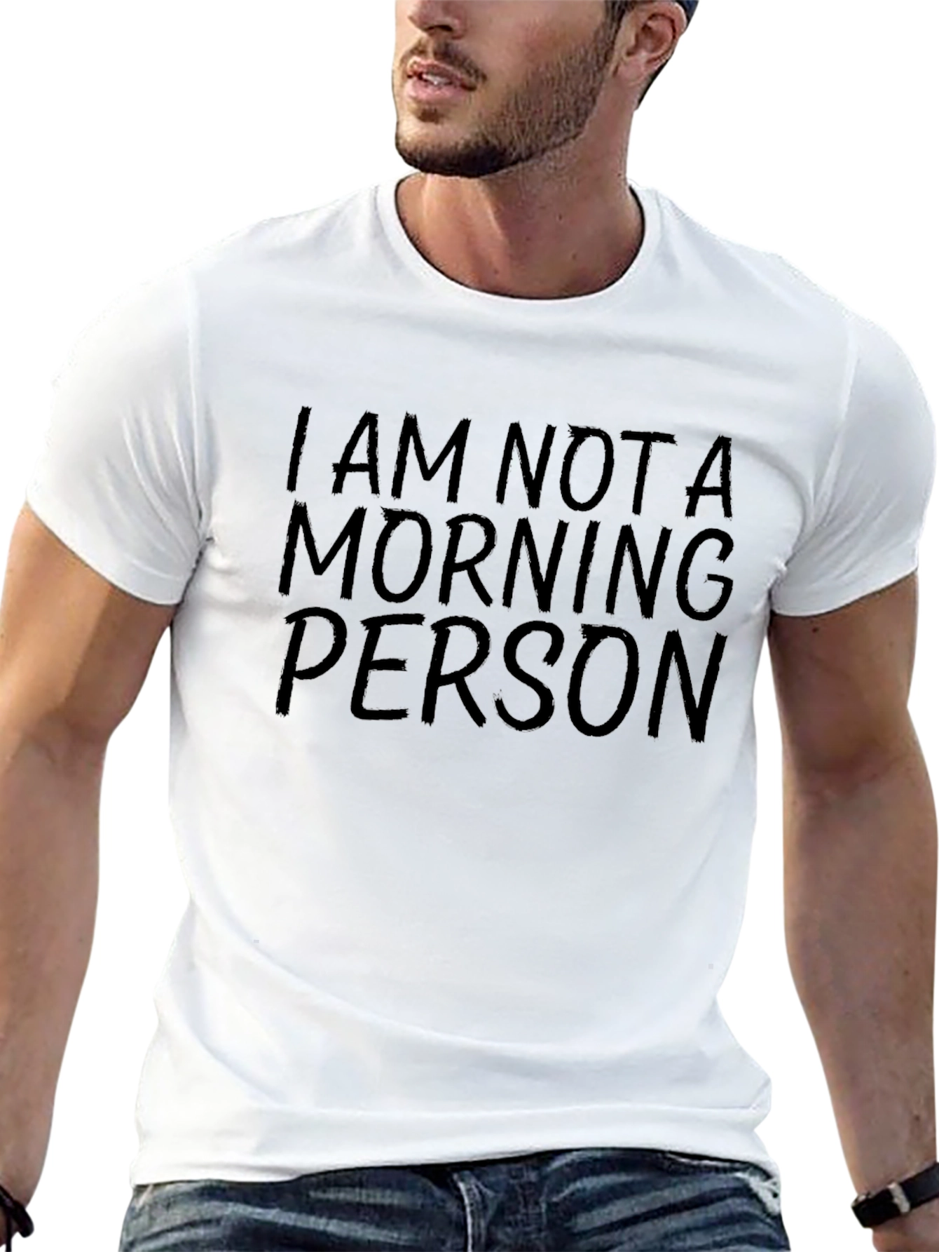 I Am Not A Morning Person Graphic T-Shirt