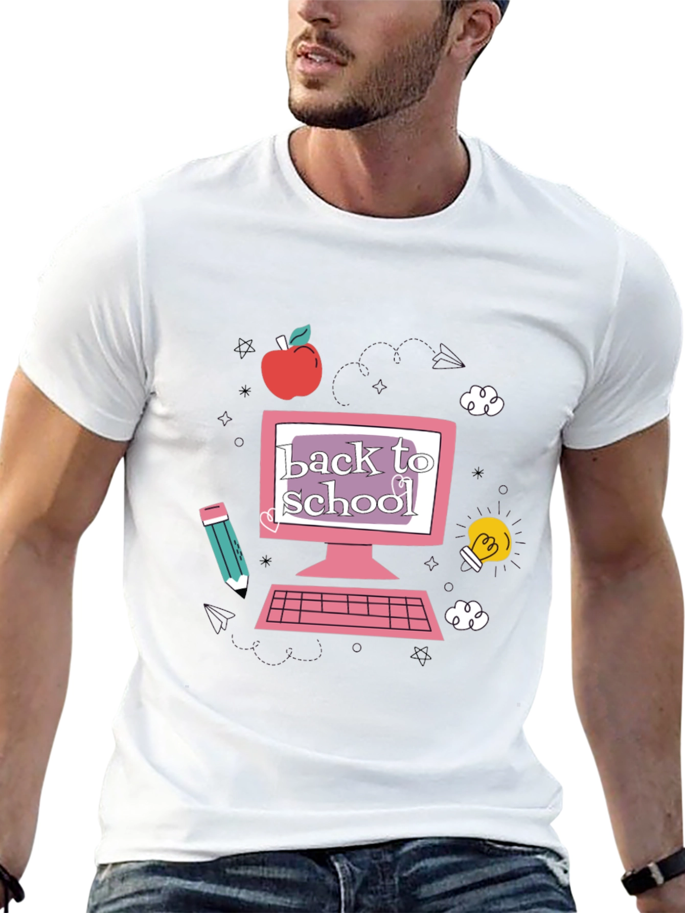 Back to School Computer T-Shirt