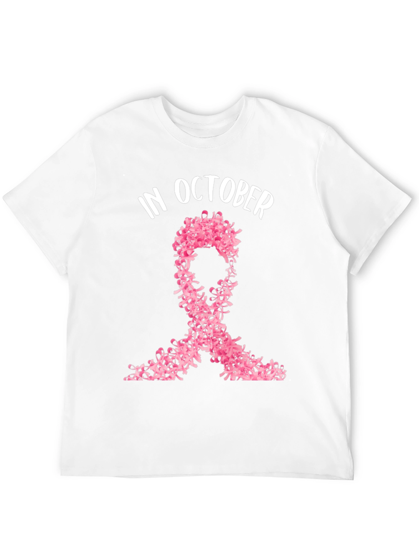 October Breast Cancer Awareness Ribbon T-Shirt