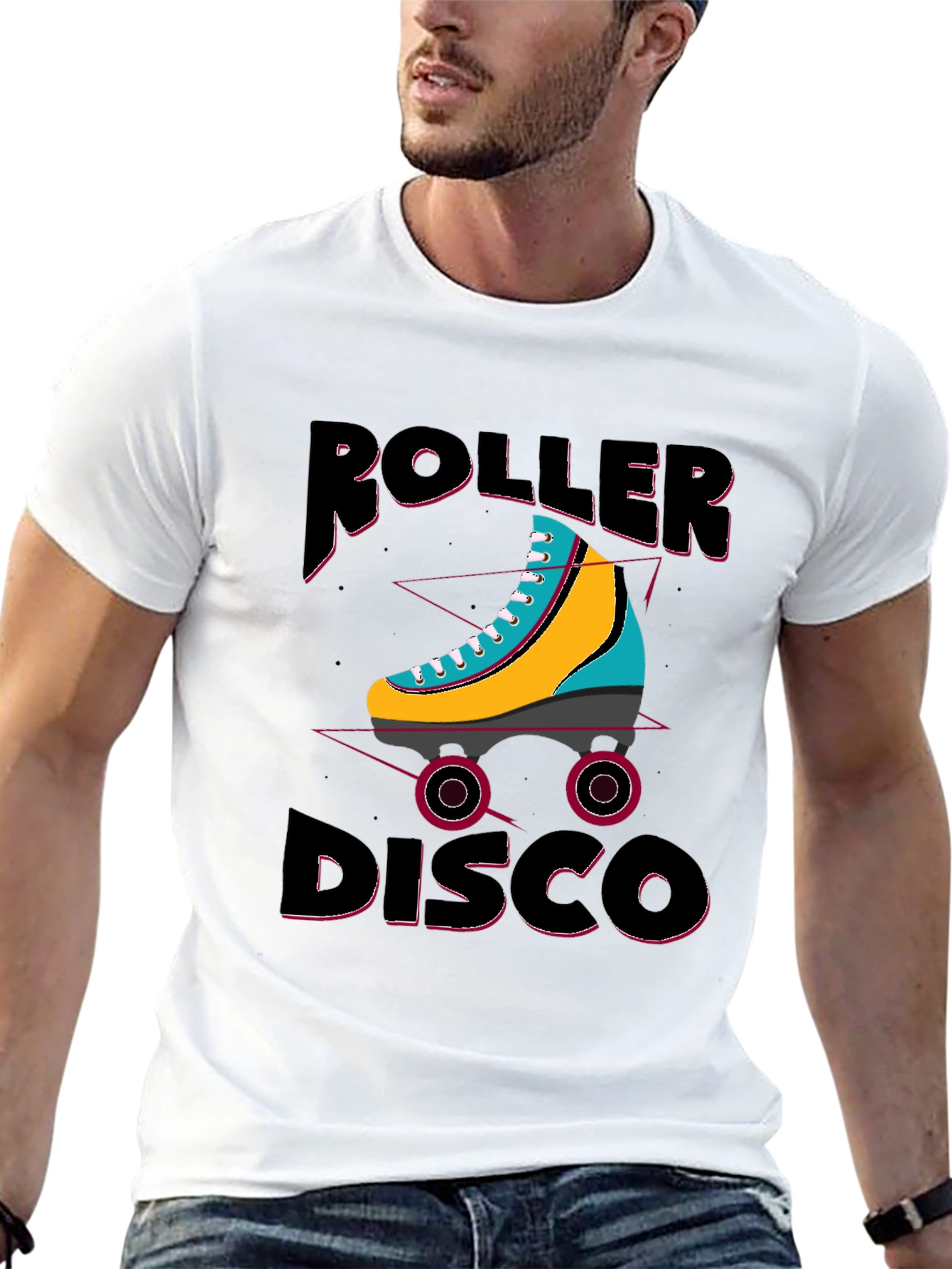 Retro Roller Disco T-Shirt - Skating Vibes