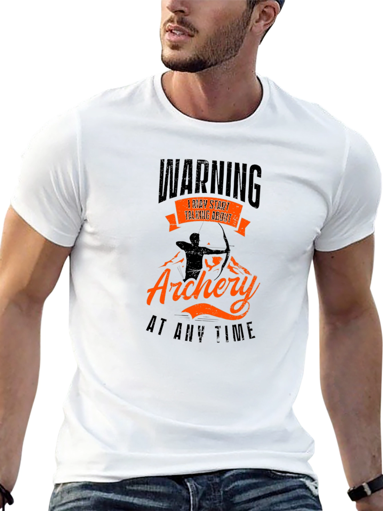 Archery Warning Graphic T-Shirt