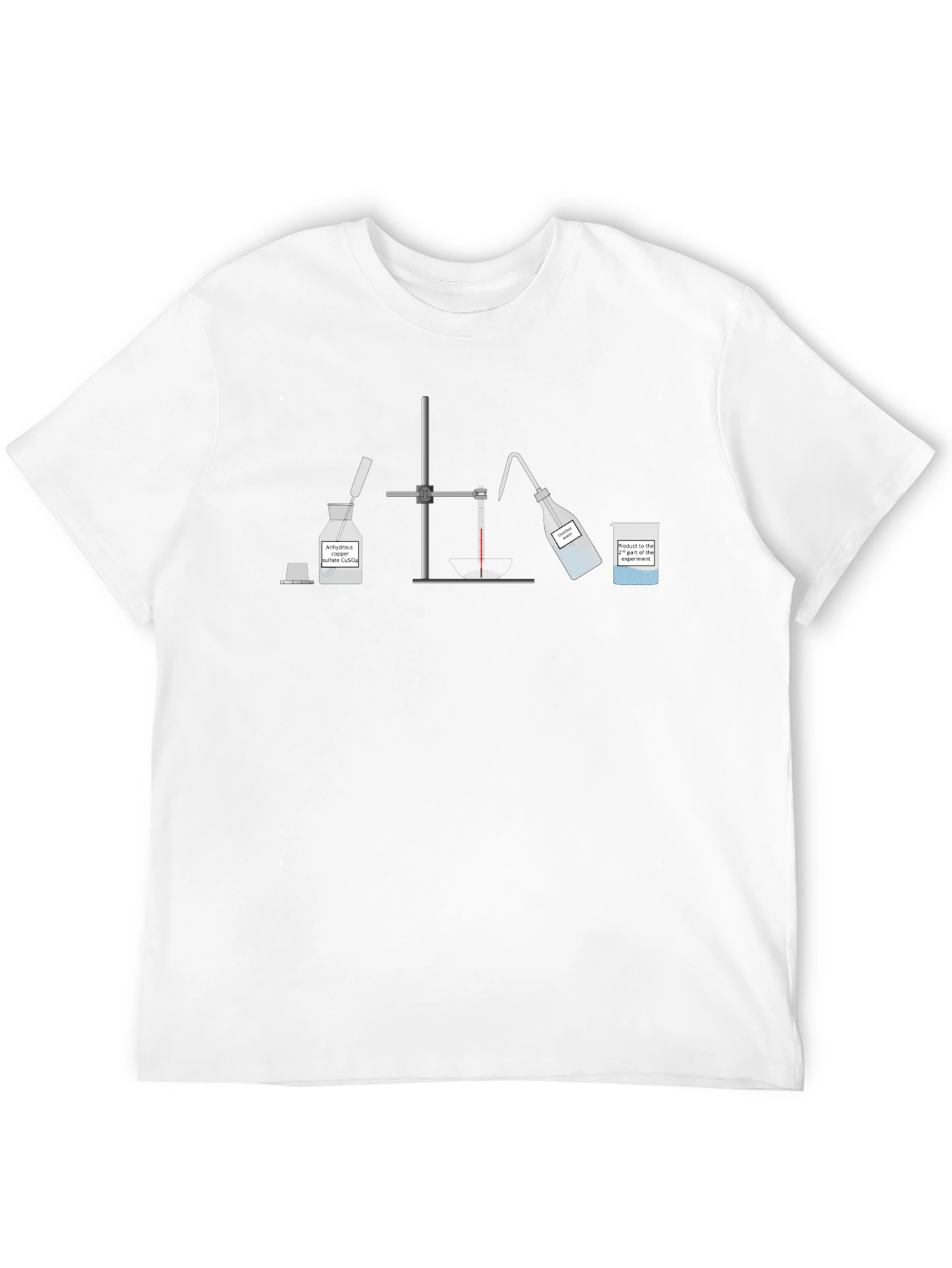 Science Experiment Graphic Black T-Shirt