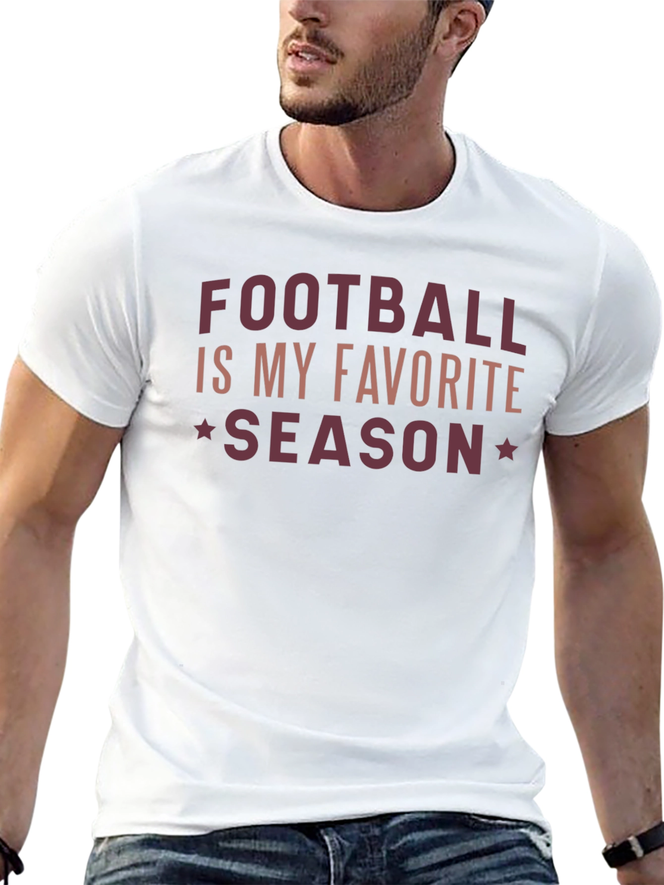 Football Is My Favorite Season Graphic T-Shirt