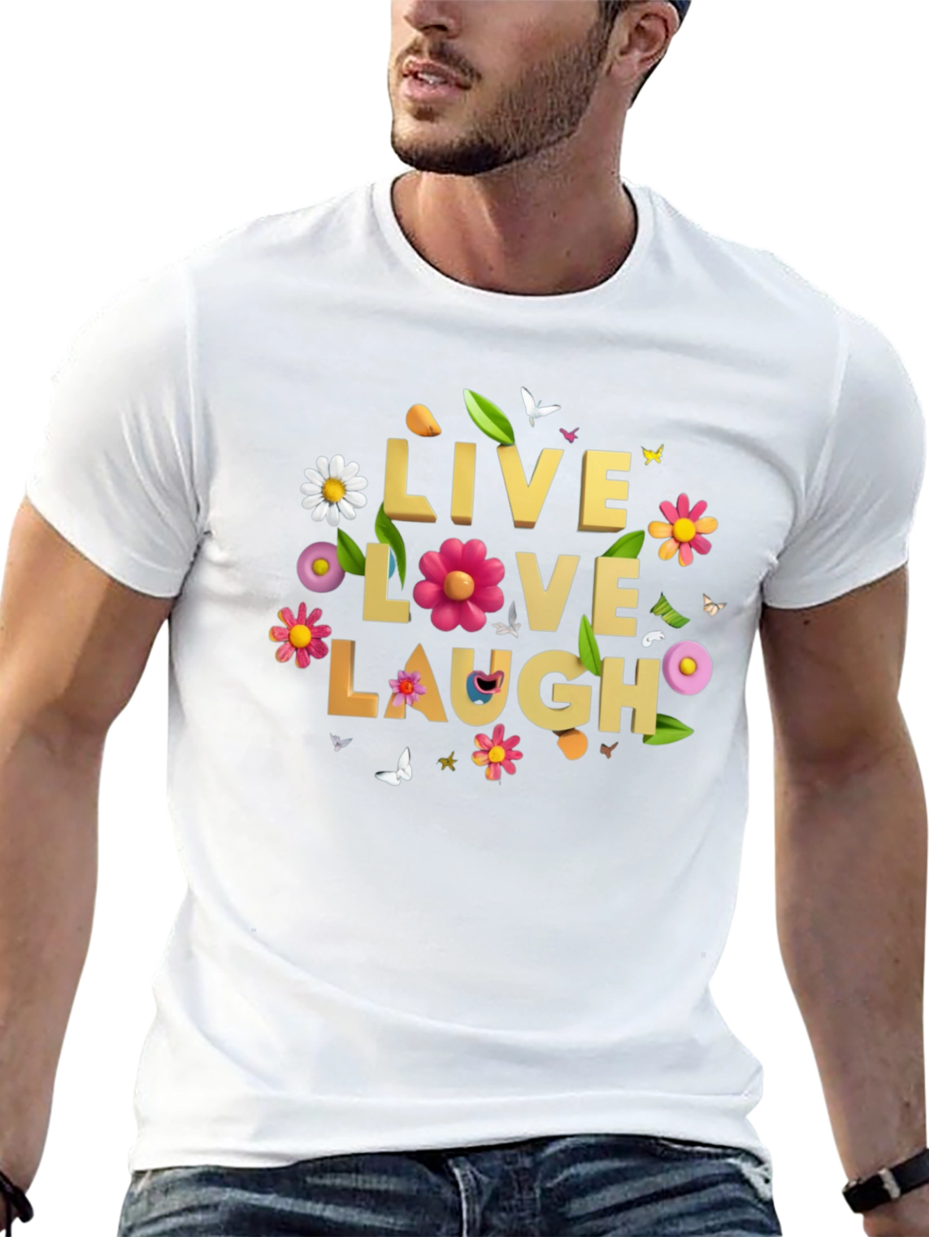 Live Love Laugh Graphic Tee