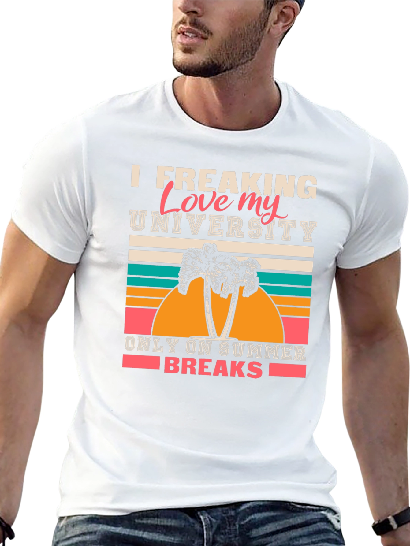 Funny University Summer Break T-Shirt