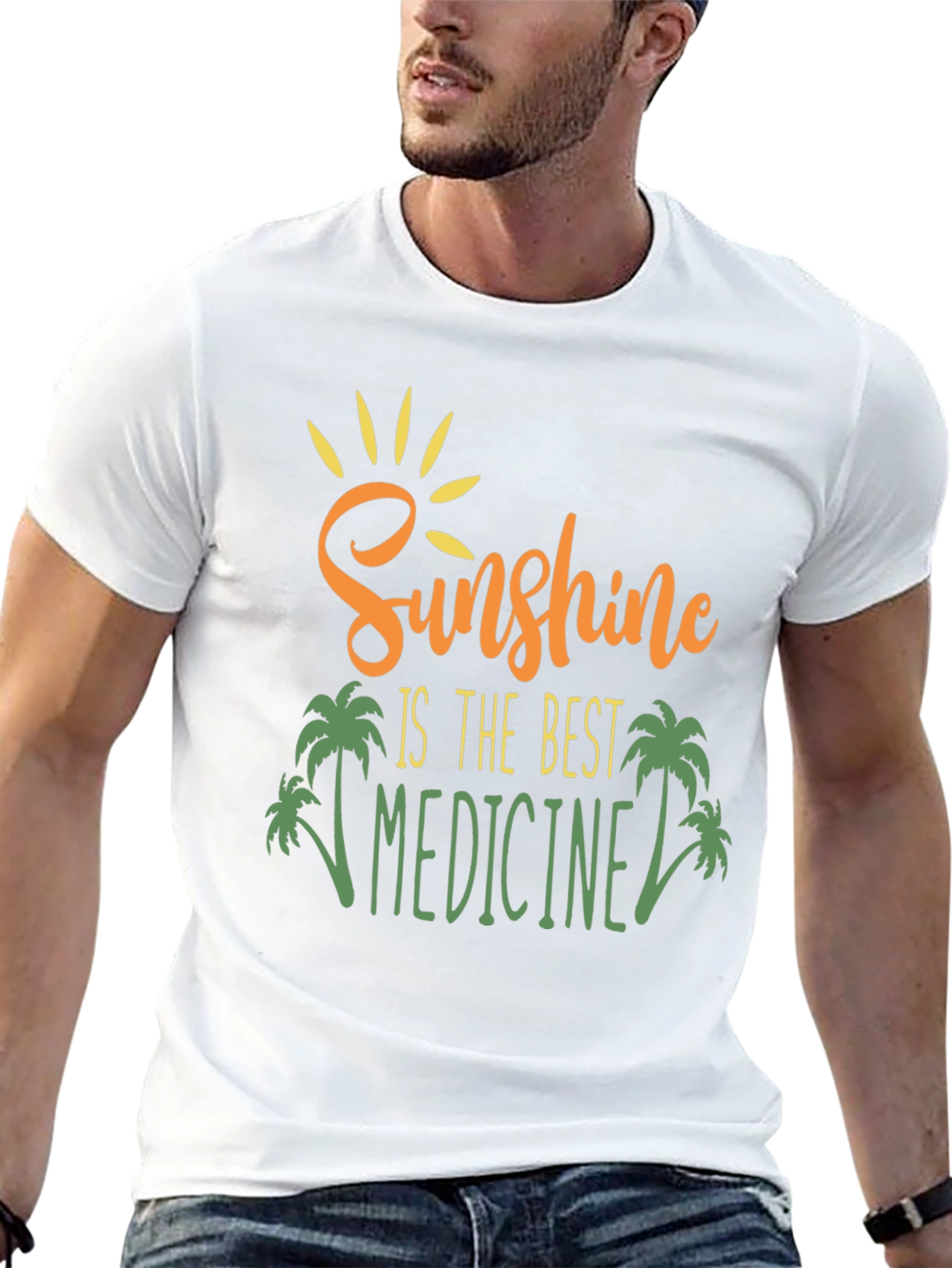 Sunshine is the Best Medicine Graphic Tee