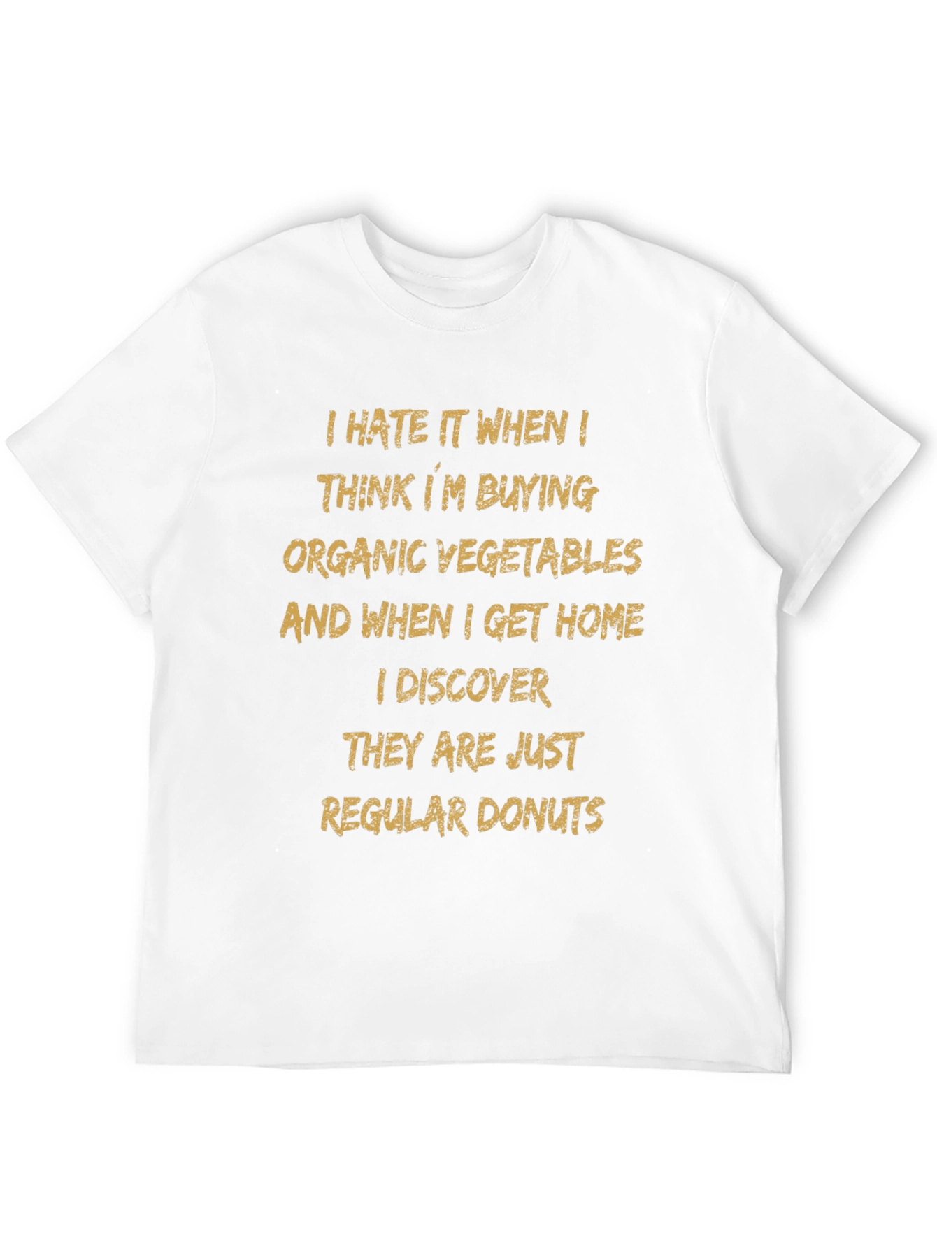 Funny Organic Vegetable Donuts T-Shirt