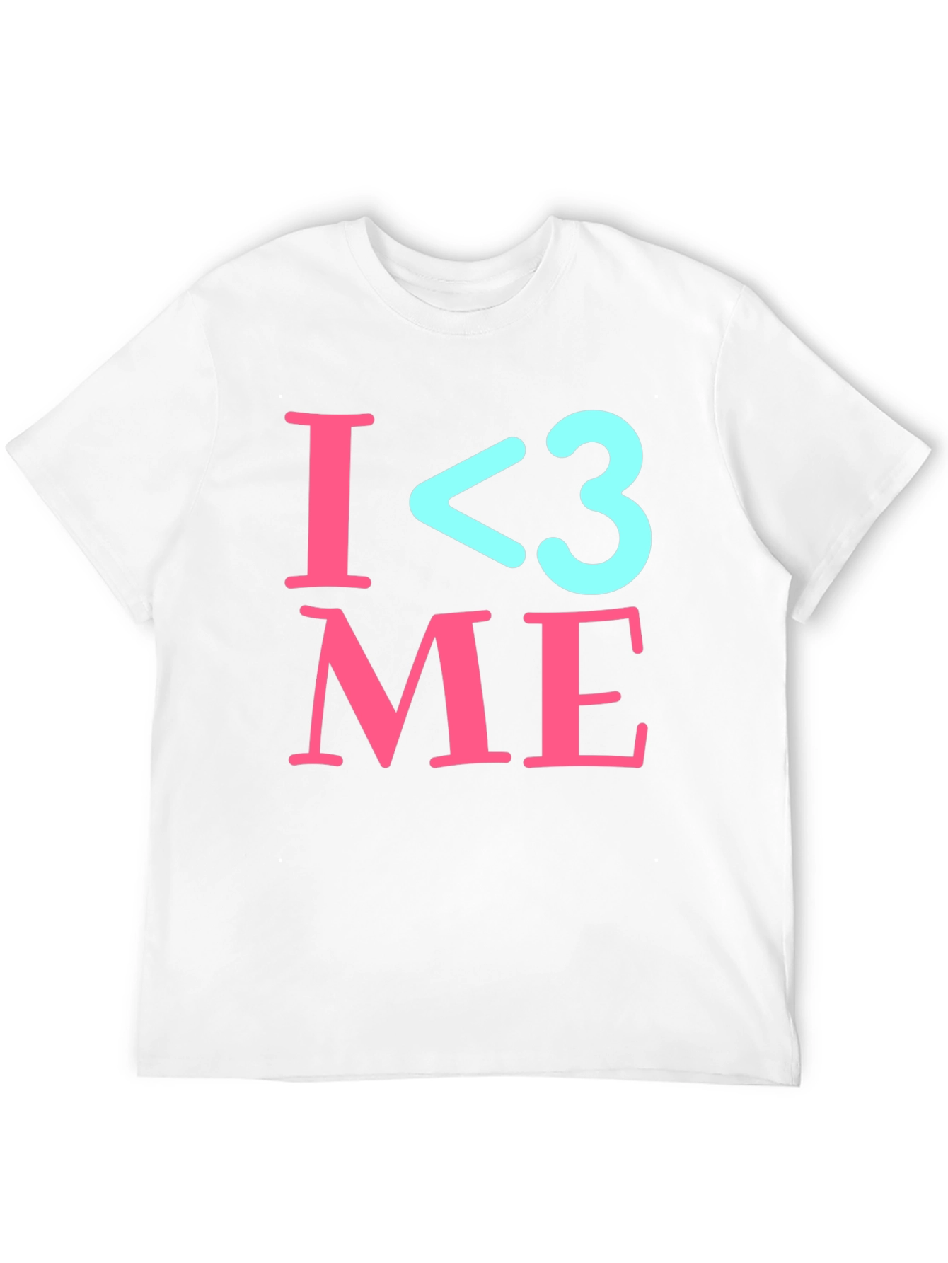 I Heart Me Black T-Shirt