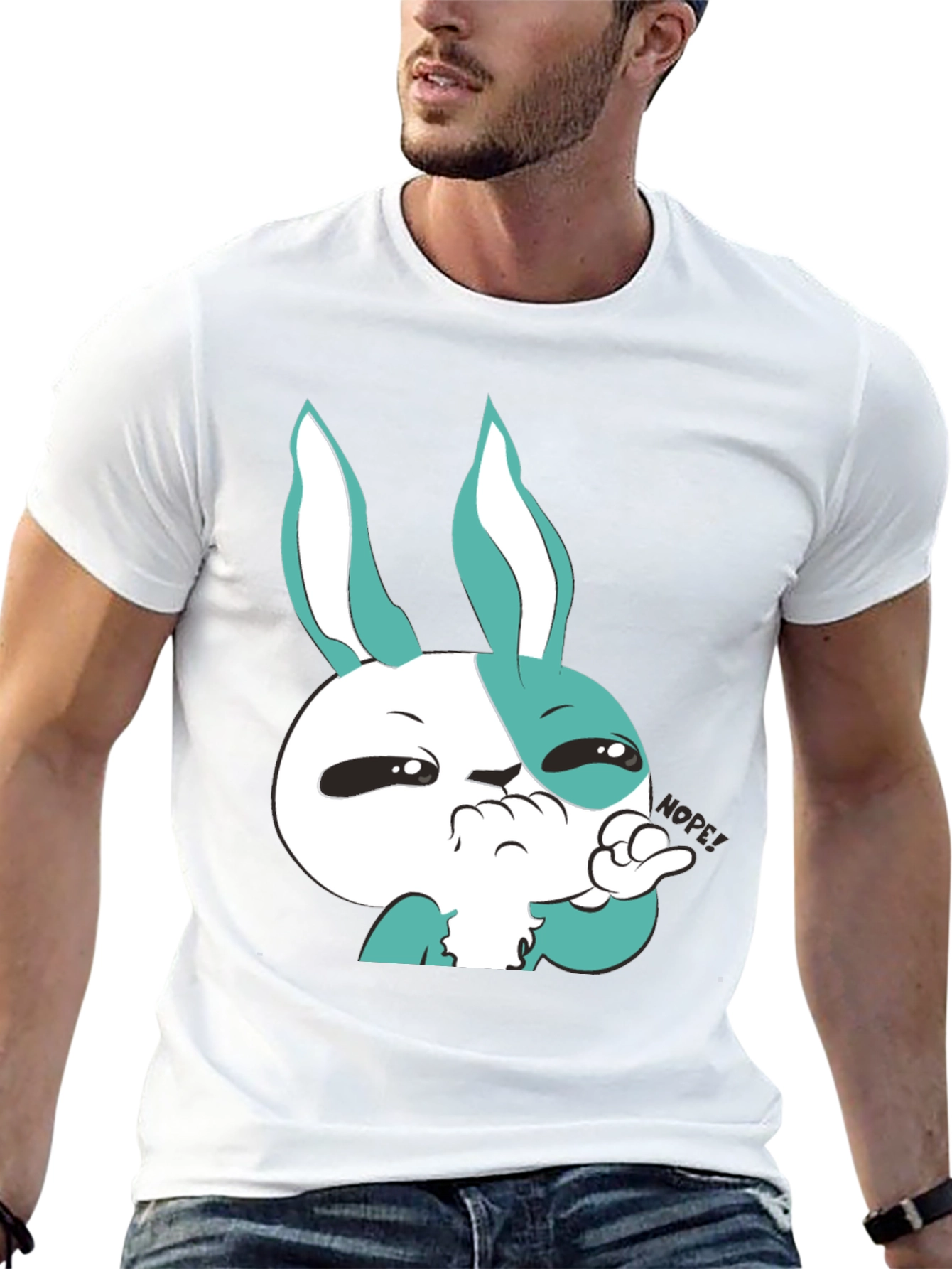 Funny Bunny Graphic Tee