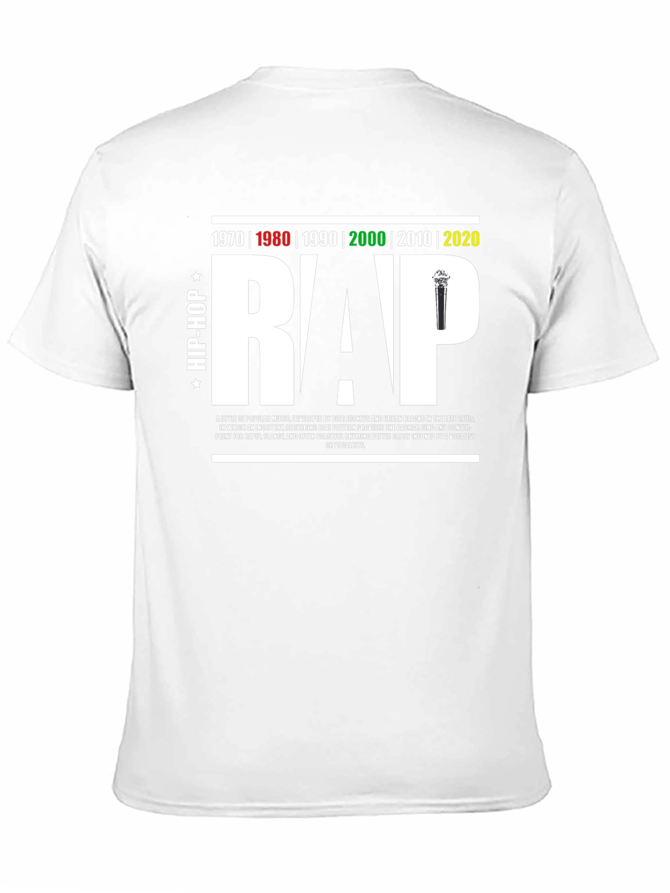 Retro Hip Hop Rap Music T-Shirt