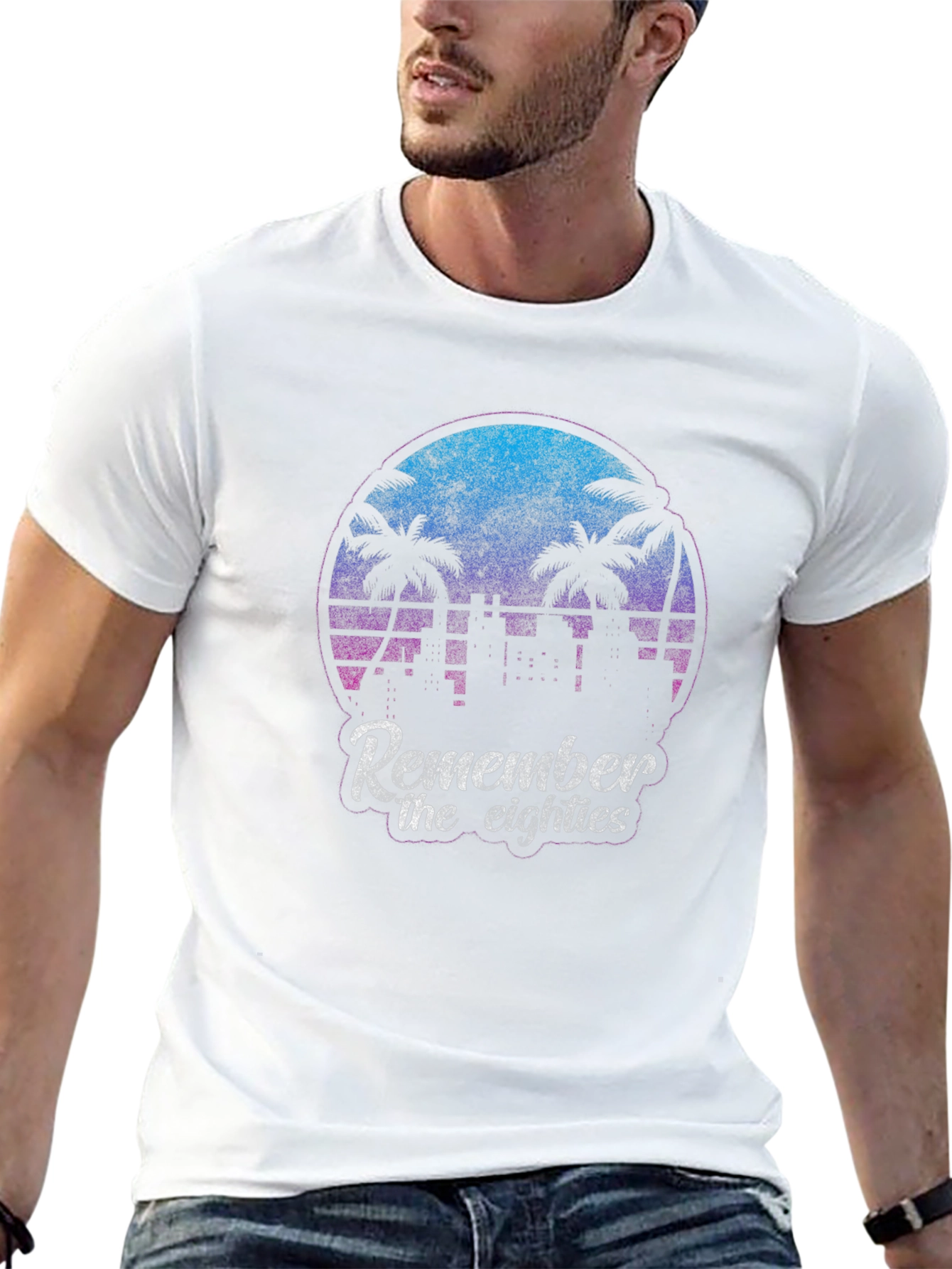 Retro 80s Remember the Eighties Graphic Tee