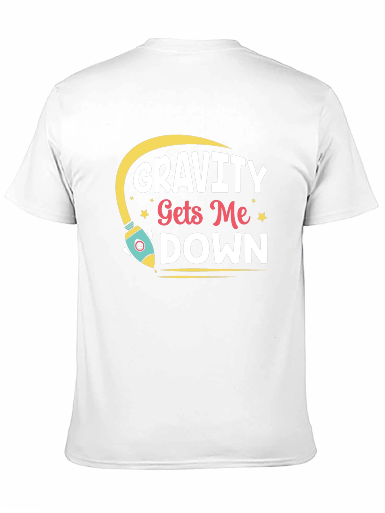 Gravity Gets Me Down Graphic T-Shirt