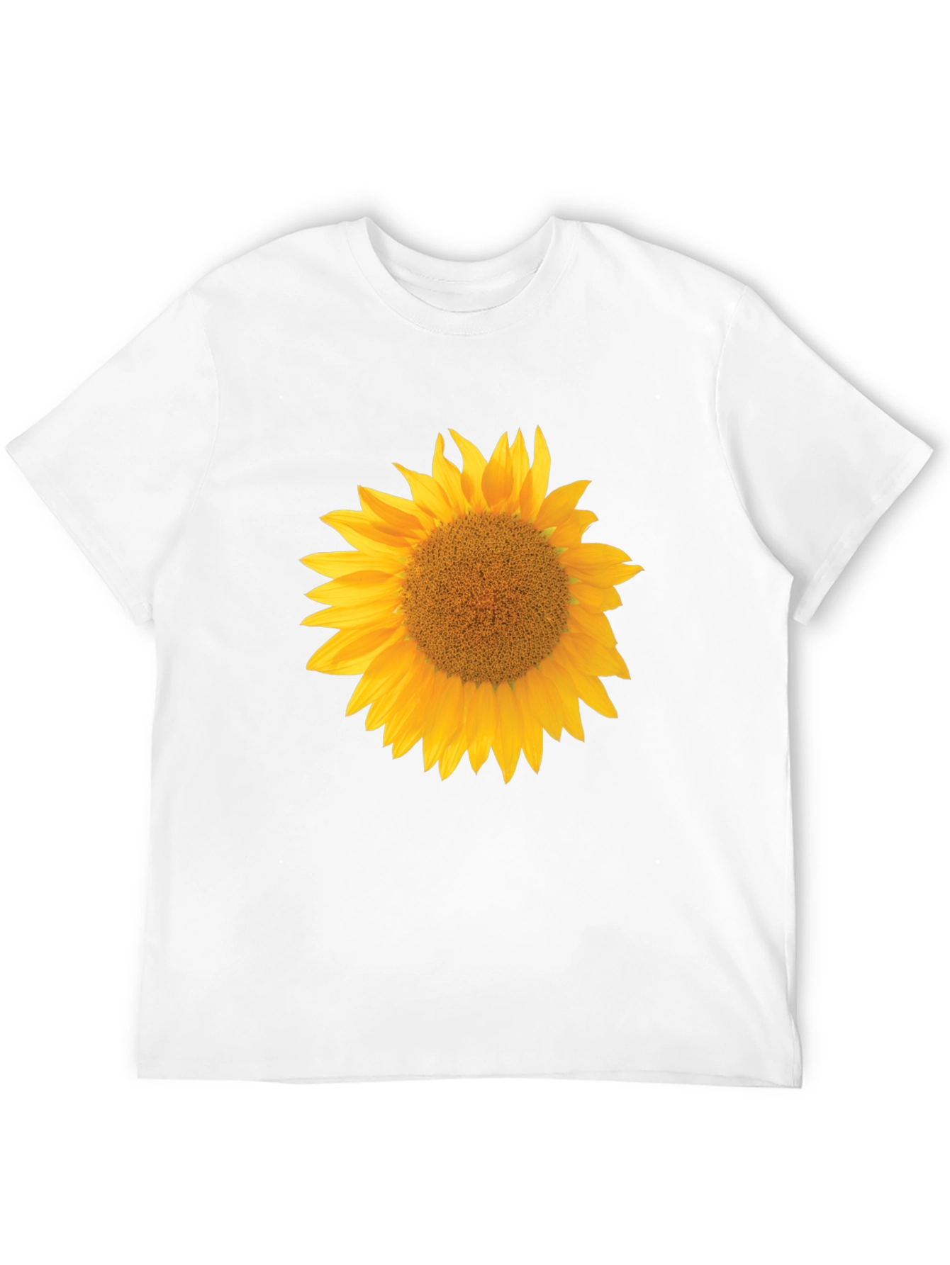 Sunflower Graphic T-Shirt - Black Cotton Tee