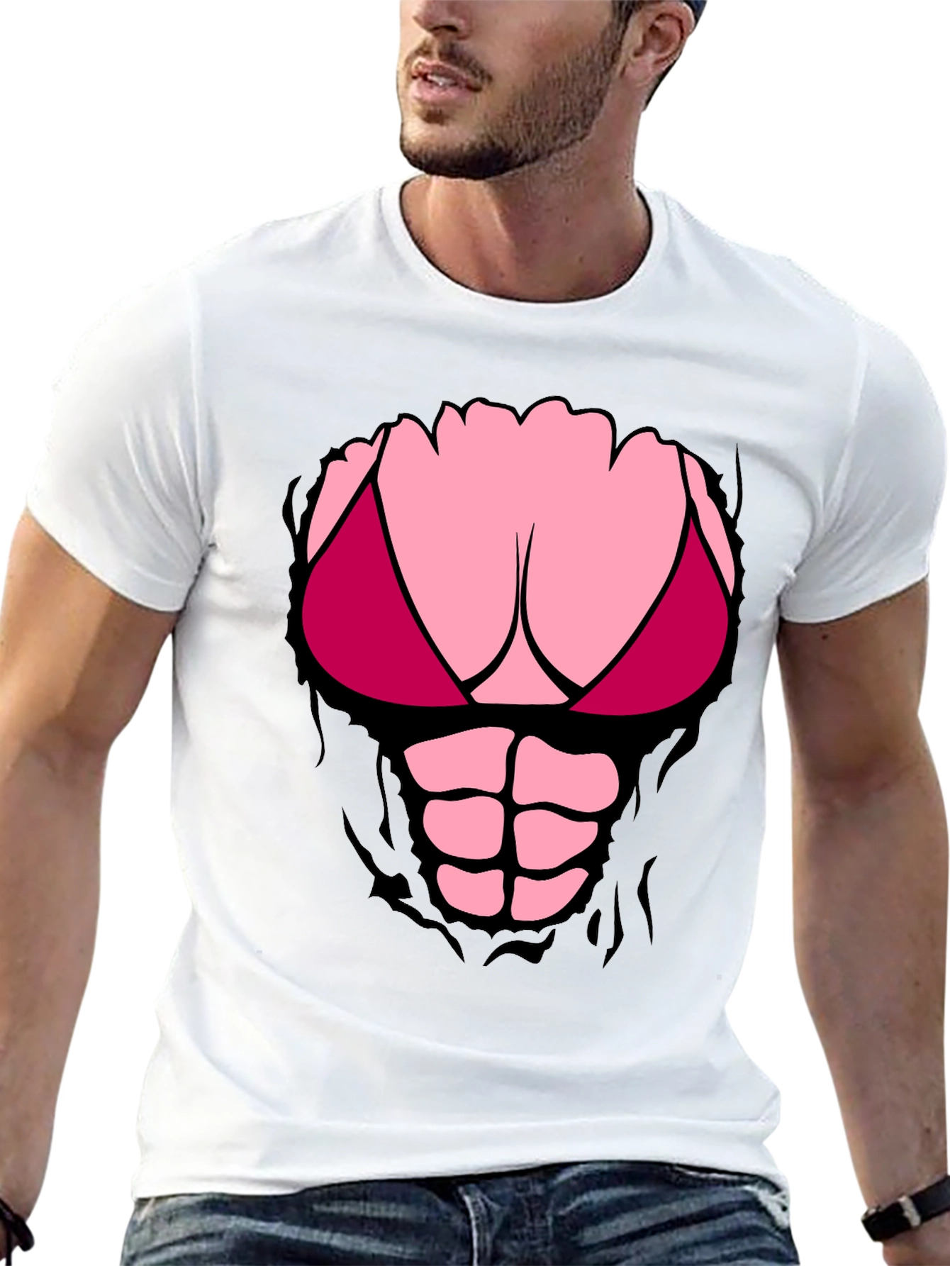 Funny Ripped Bod T-Shirt