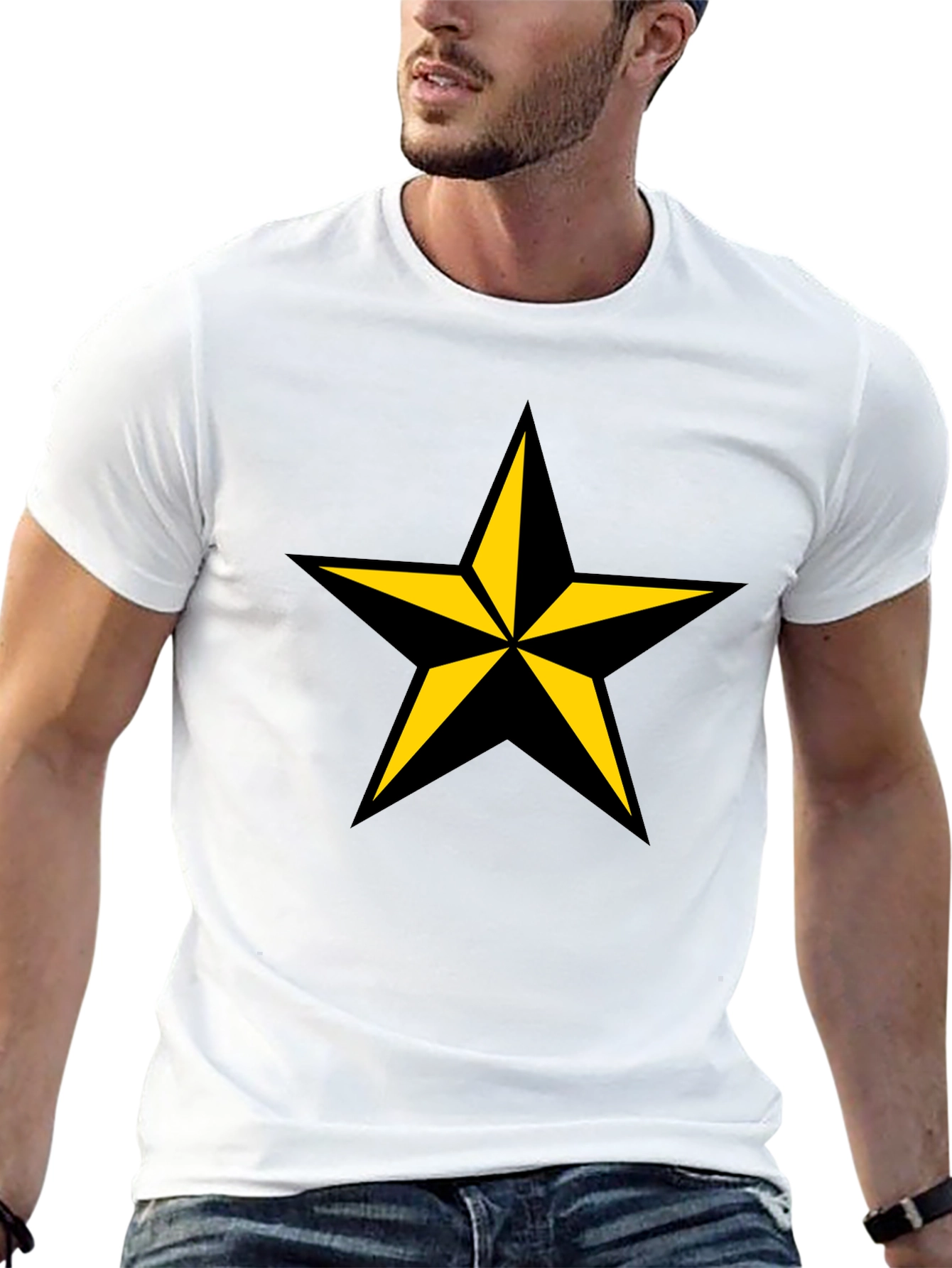 Star Graphic Black T-Shirt